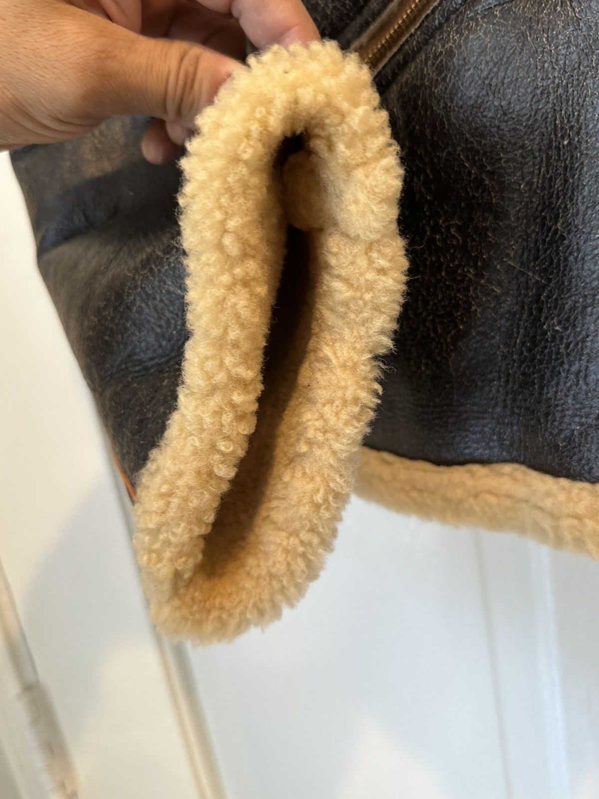 The Real McCoy's The Real Mccoy’s - D1 Shearling Coat Size US L / EU 52-54 / 3 - 13 Thumbnail