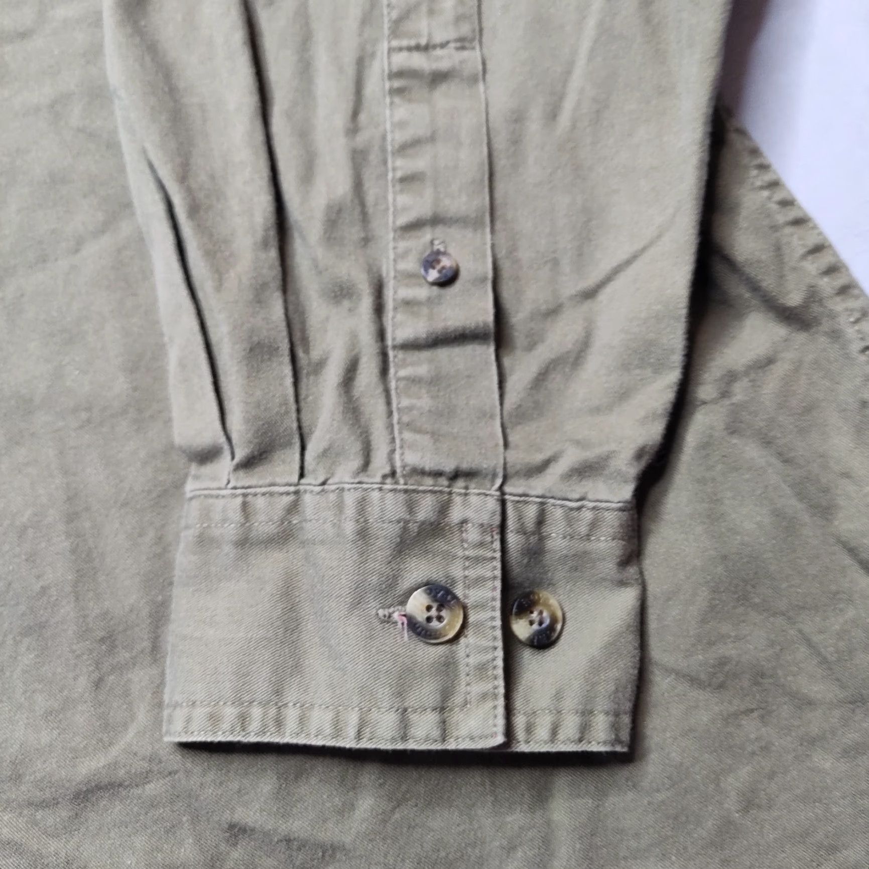 Royal Robbins VINTAGE ROYAL ROBBINS Shirt Men L Olive Drab Outdoor Travel Long Sleeve Button-Up Size US L / EU 52-54 / 3 - 5 Thumbnail