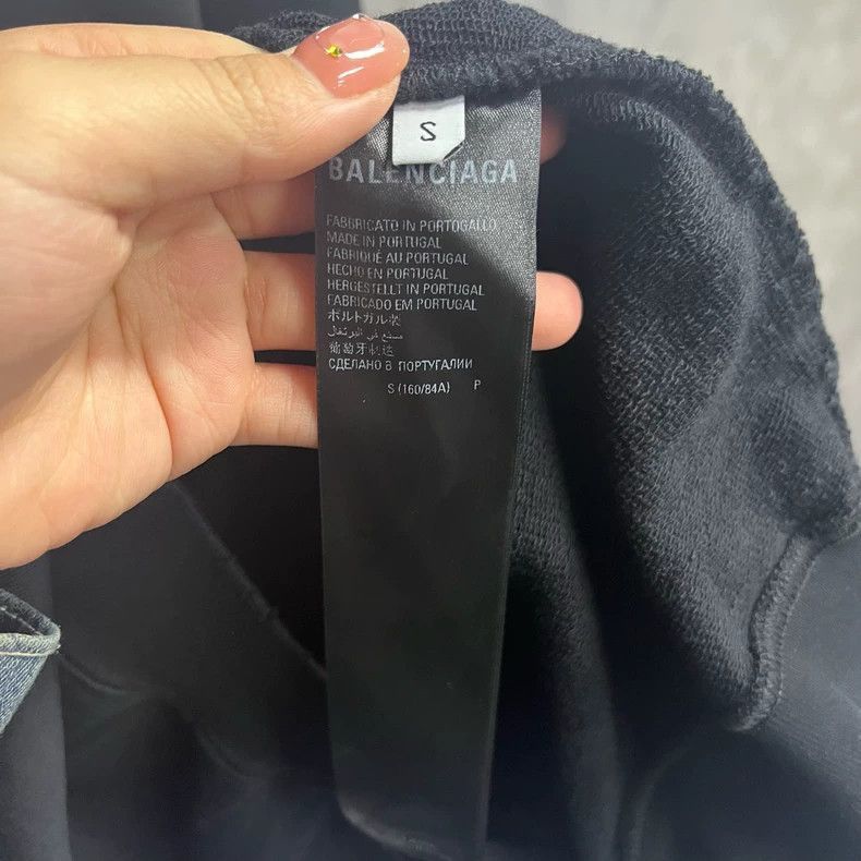 Balenciaga Balenciaga Balenciaga Black Letter Print Hoodie-2506 Size US S / EU 44-46 / 1 - 4 Thumbnail
