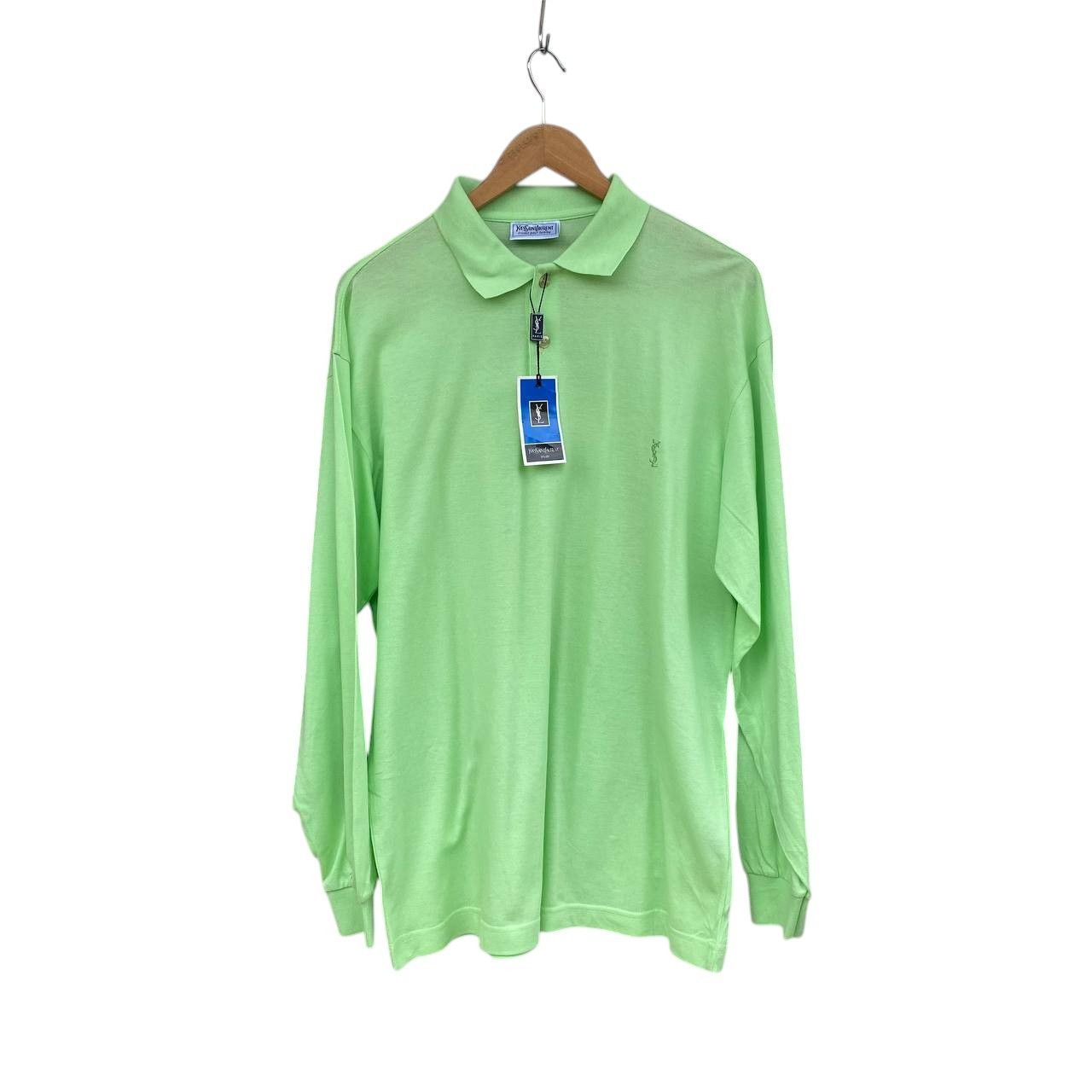 Yves Saint Laurent YSL YVES SAINT LAURENT VINTAGE POLO NWT MADE IN ITALY Size US M / EU 48-50 / 2 - 1 Thumbnail