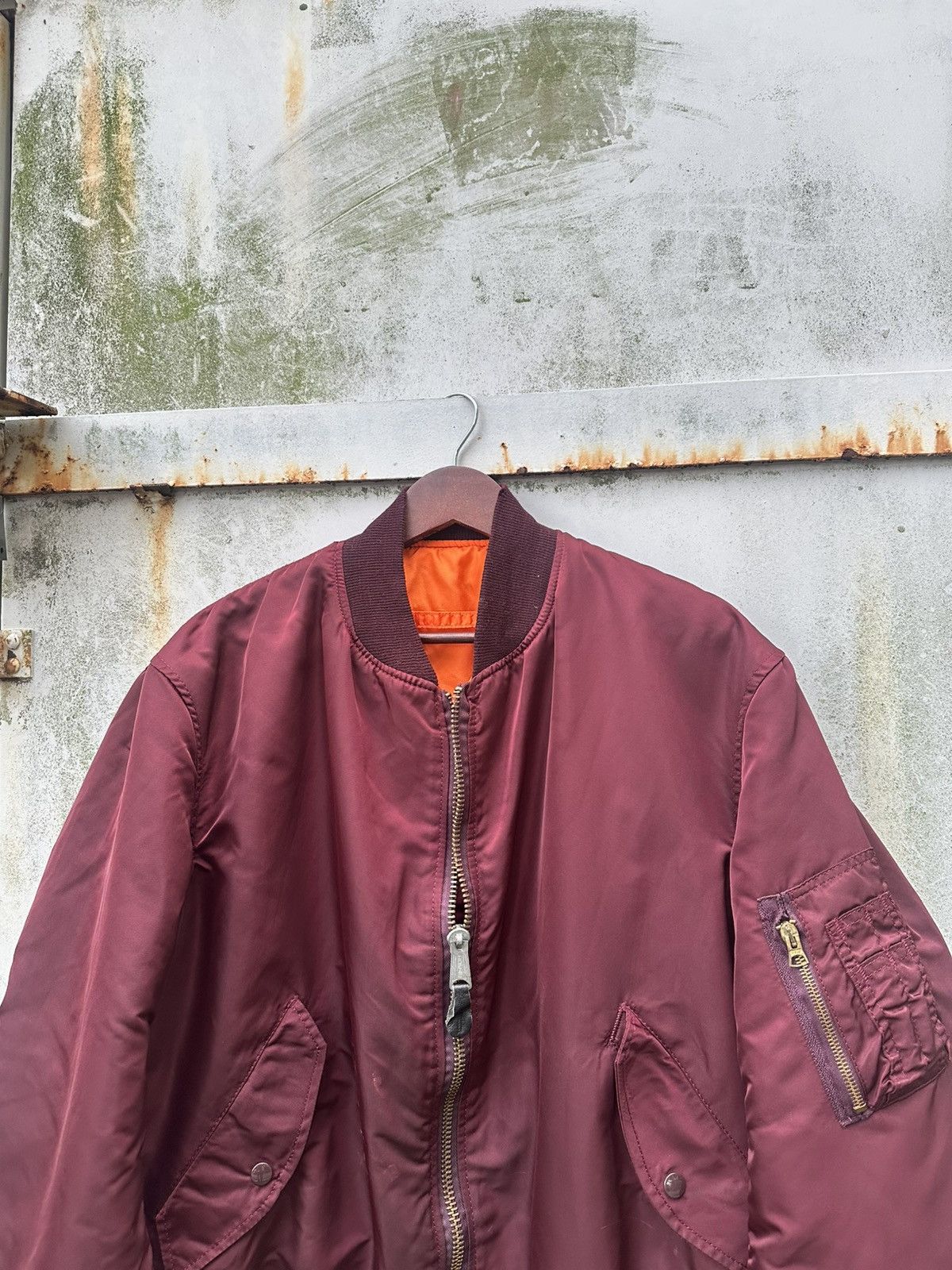 Alpha Industries Vintage Alpha Industries MA1 Man Intermediate Bomber Jacket Size US XL / EU 56 / 4 - 5 Thumbnail