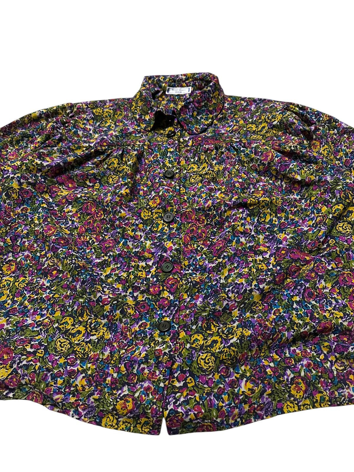 Vintage × Yves Saint Laurent Yves saint laurent flora shirts Size S / US 4 / IT 40 - 2 Thumbnail