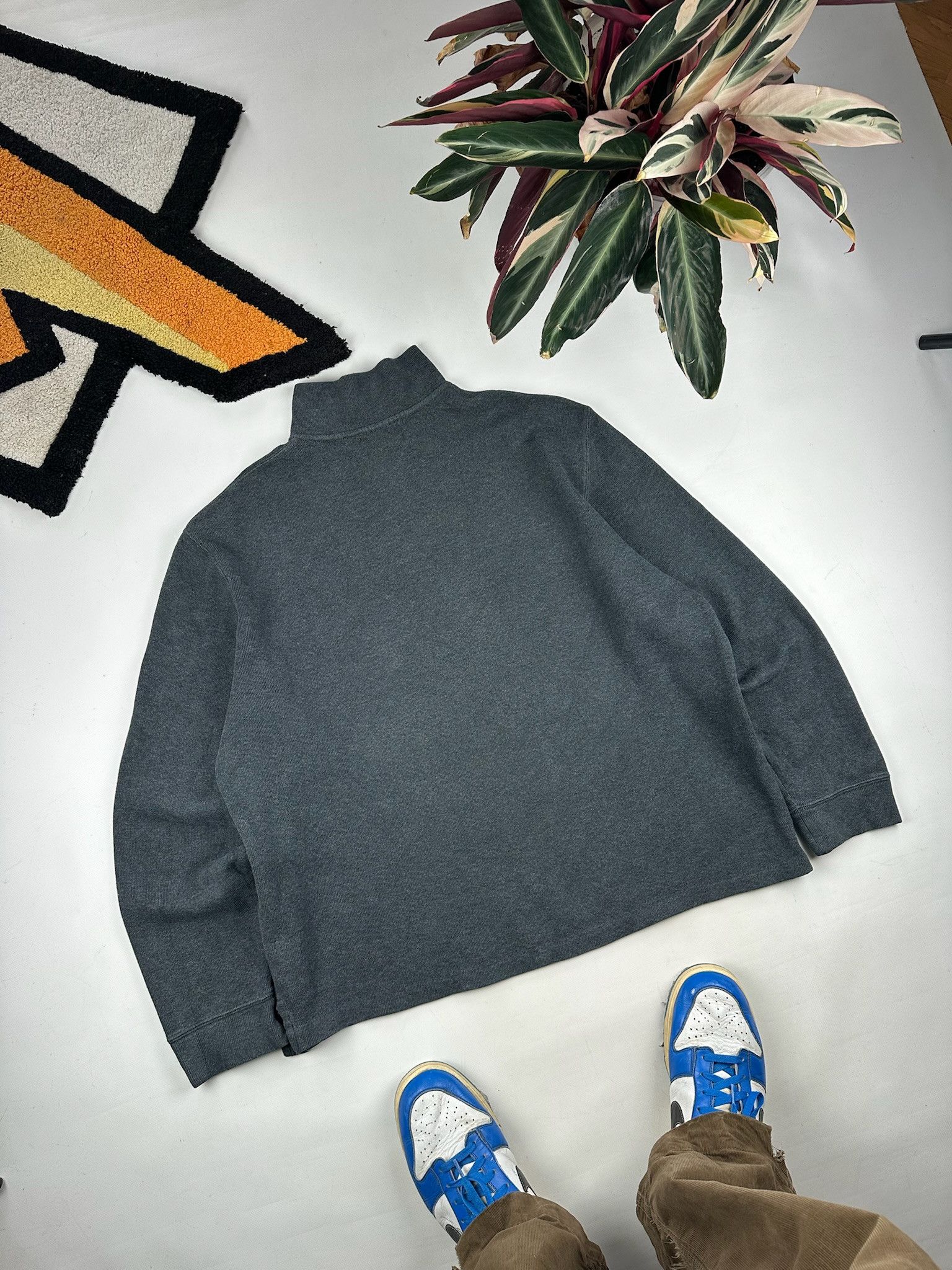 Polo Ralph Lauren Rare! 1/4 Zip Polo Ralph Lauren Sweater Vintage 90s Size US XL / EU 56 / 4 - 8 Thumbnail