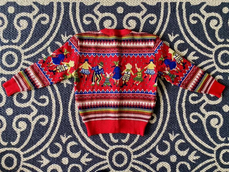 Issey Miyake Issey Miyake Bonfire dance wool sweater Size M / US 6-8 / IT 42-44 - 3 Thumbnail