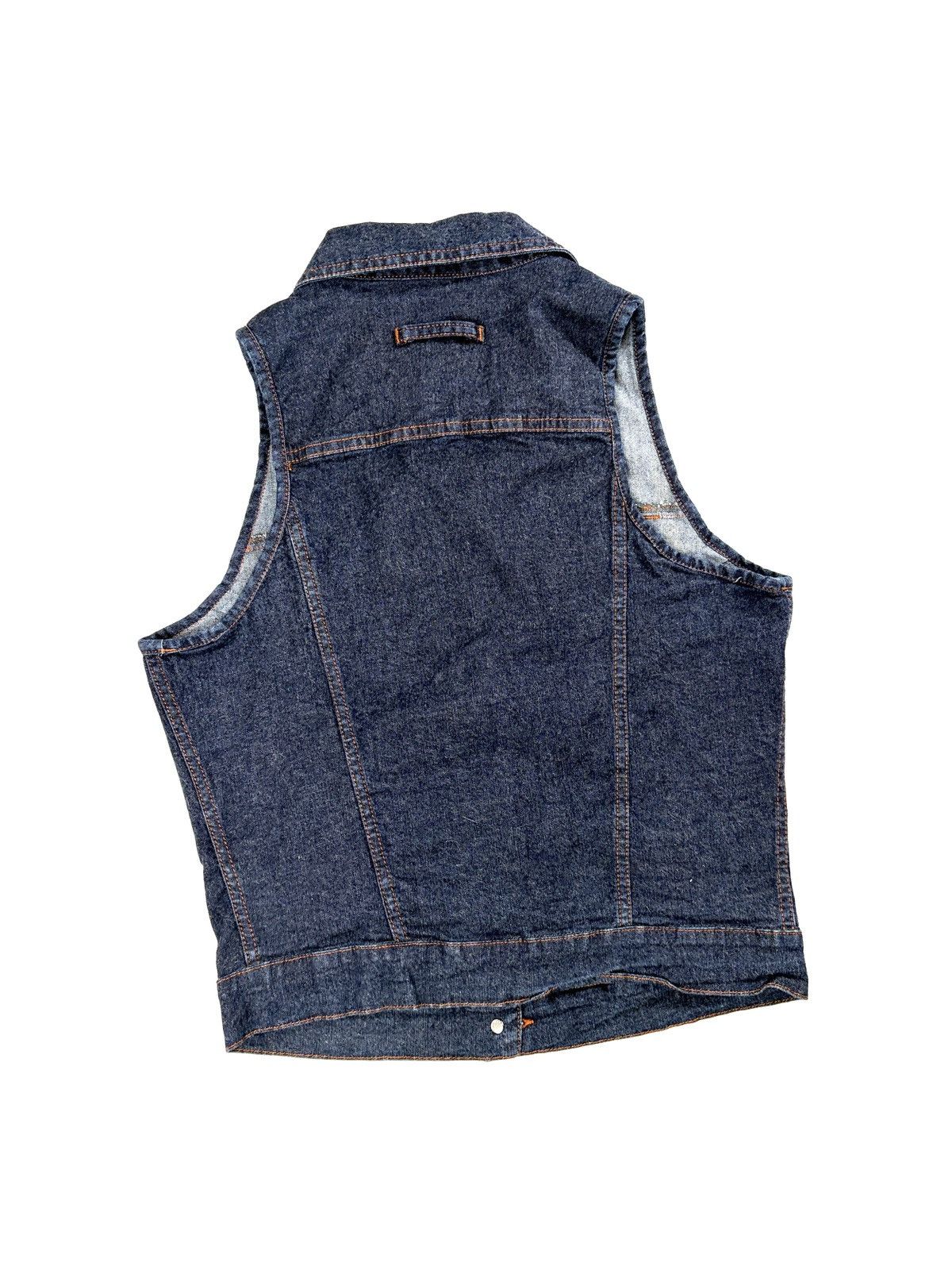 Jean Paul Gaultier Vintage Jean Paul Gaultier Denim Vest Size M / US 6-8 / IT 42-44 - 4 Thumbnail