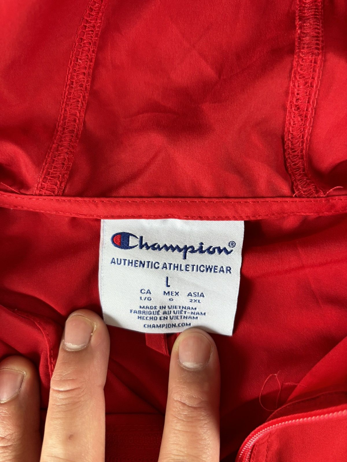 Champion KU Half Zip Jacket Size US L / EU 52-54 / 3 - 3 Thumbnail