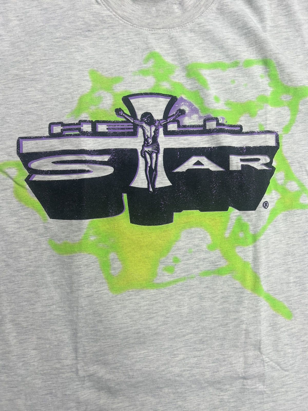 HELLSTAR Hellstar Jesus T-Shirt Size US XL / EU 56 / 4 - 2 Thumbnail