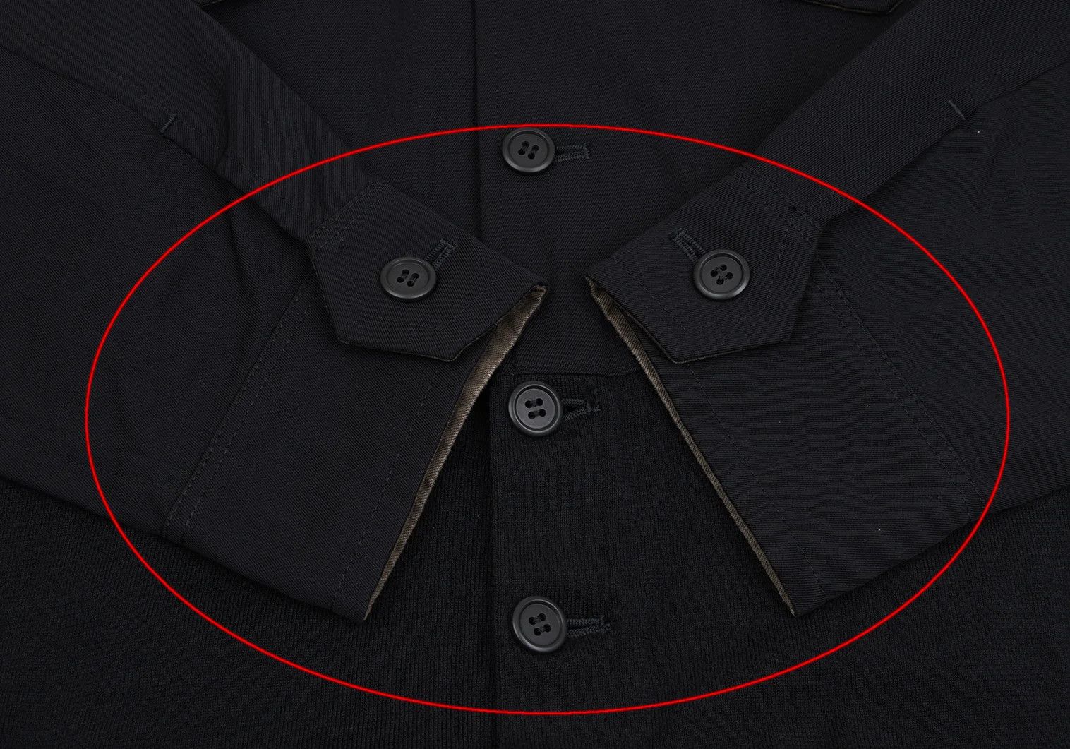 Yohji Yamamoto Yohji Yamamoto Wool Gabardine Pocket Shirt Jacket Size US M / EU 48-50 / 2 - 7 Thumbnail