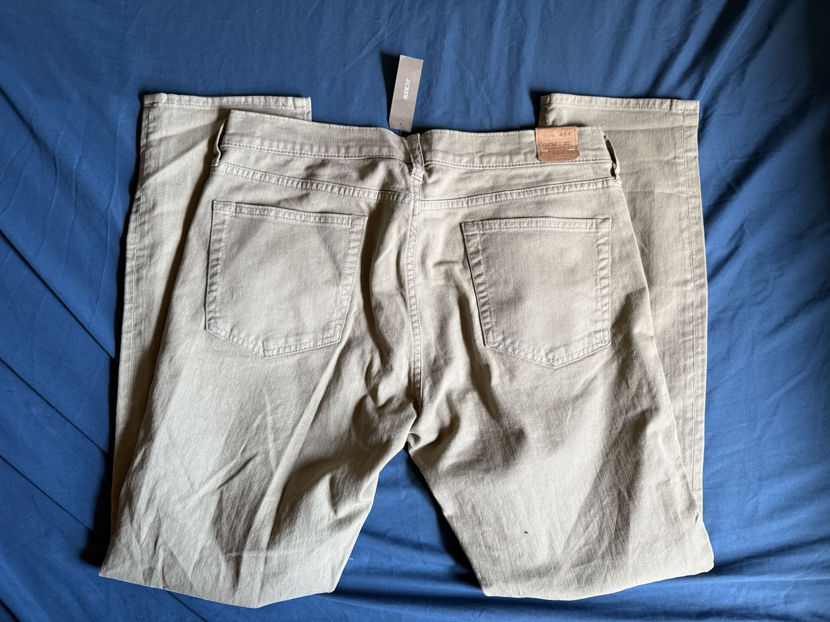 J.Crew J. Crew 484 Slim Fit Garment Dyed Pant 32x30 $118 Size US 32 / EU 48 - 5 Thumbnail