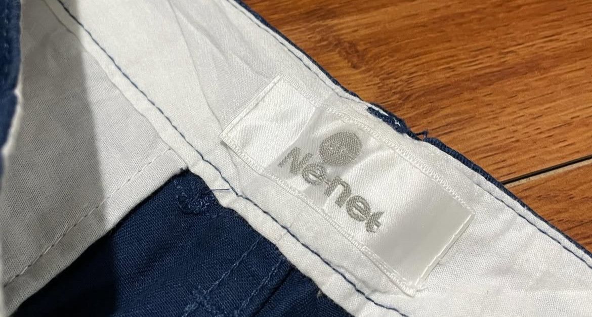Ne-Net 2000s Nenet by Issey Miyake Embroidery Print Logo Pants Size US 29 - 6 Thumbnail