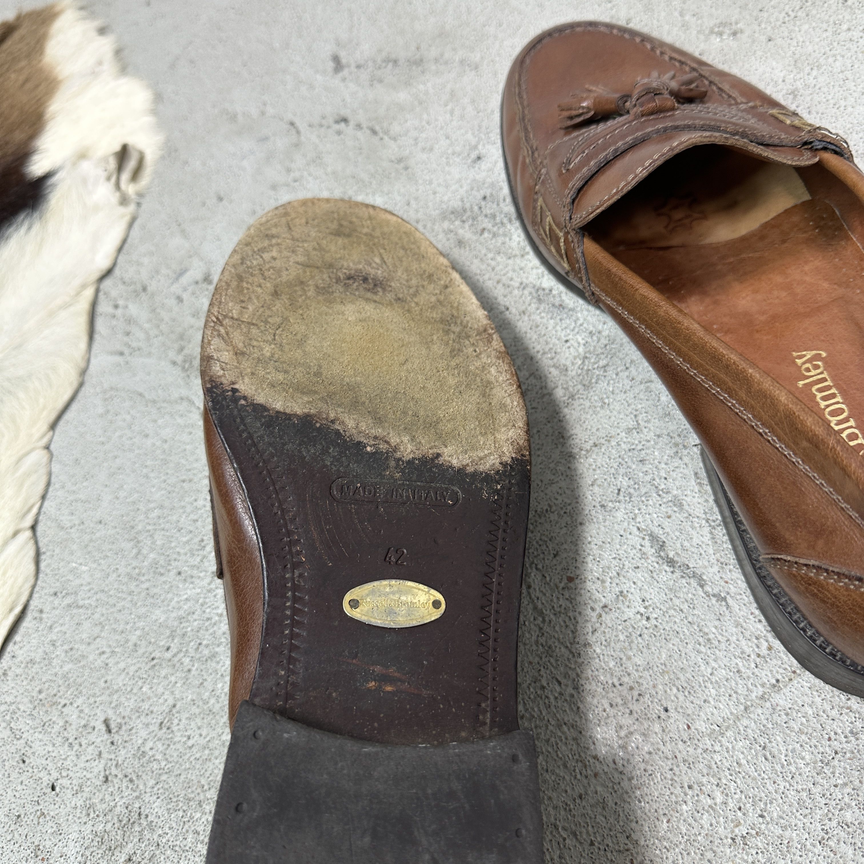 Russell & Bromley Vintage Avant Garde Leather Russell & Bromley Loafers Y2K Size US 9 / EU 42 - 8 Thumbnail