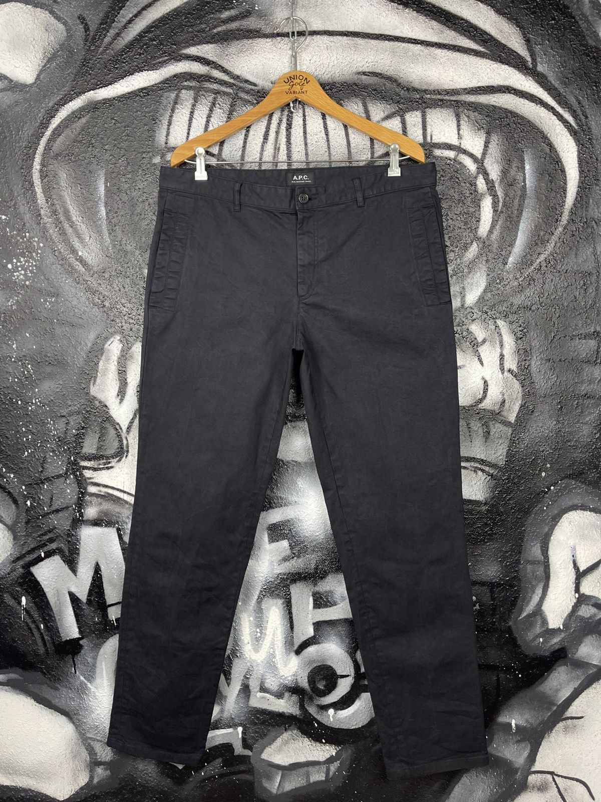 A.P.C. × Vintage A.P.C. Rue Madame Paris Chino Pants Men’s Size 35 Size US 35 - 2 Thumbnail