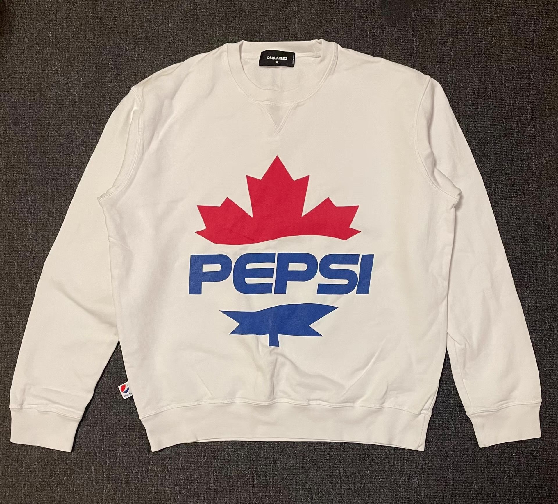 Dsquared2 Dsquared2 x Pepsi collaboration white sweatshirt Size US XL / EU 56 / 4 - 1 Thumbnail