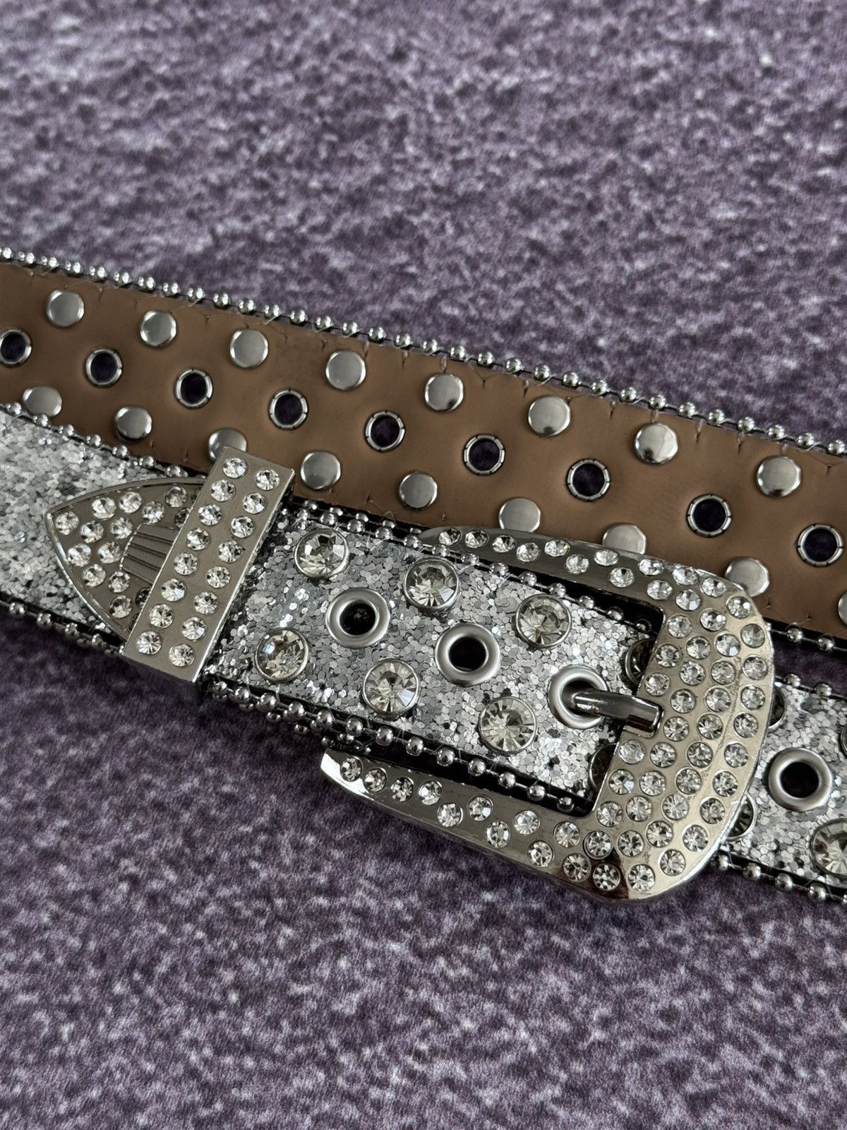 B.B Simons Style Rhinestone Glamour Belt