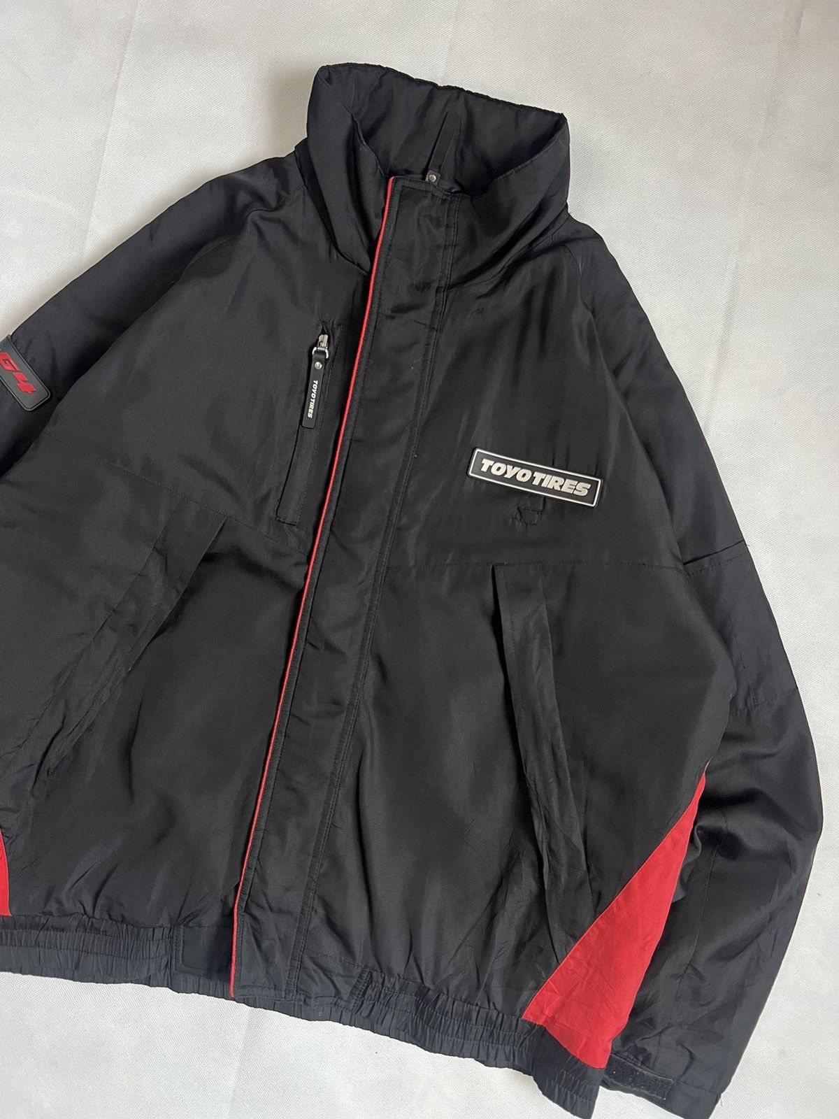 Japanese Brand Vintage Toyo Tires 360 Studless Racing Jacket Japanese Size US XL / EU 56 / 4 - 5 Thumbnail
