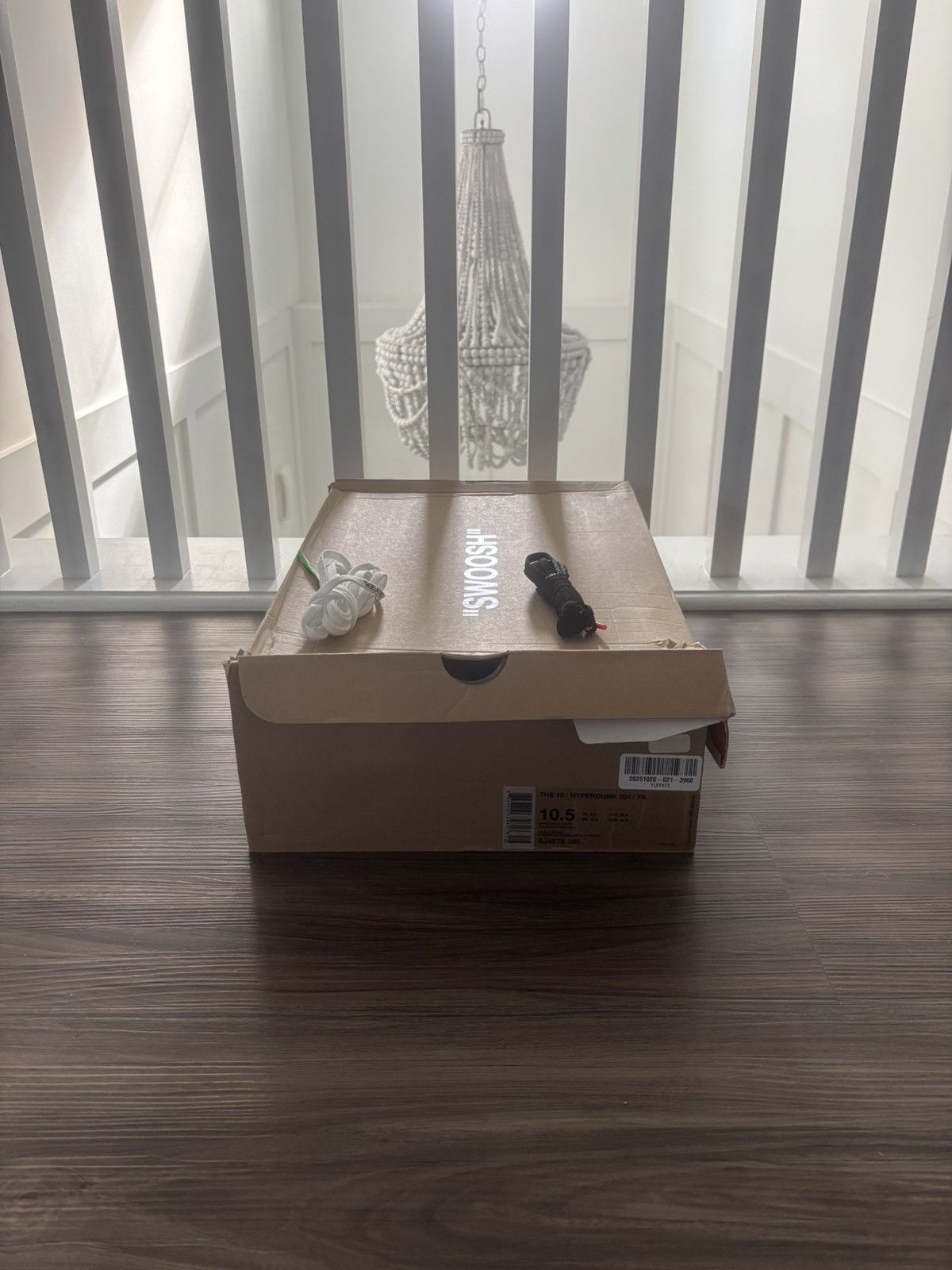 Nike × Off-White VERY RARE + FREE SHIP‼️ OffWhite Nike Hyperdunk The Ten Size US 10.5 / EU 43-44 - 7 Thumbnail