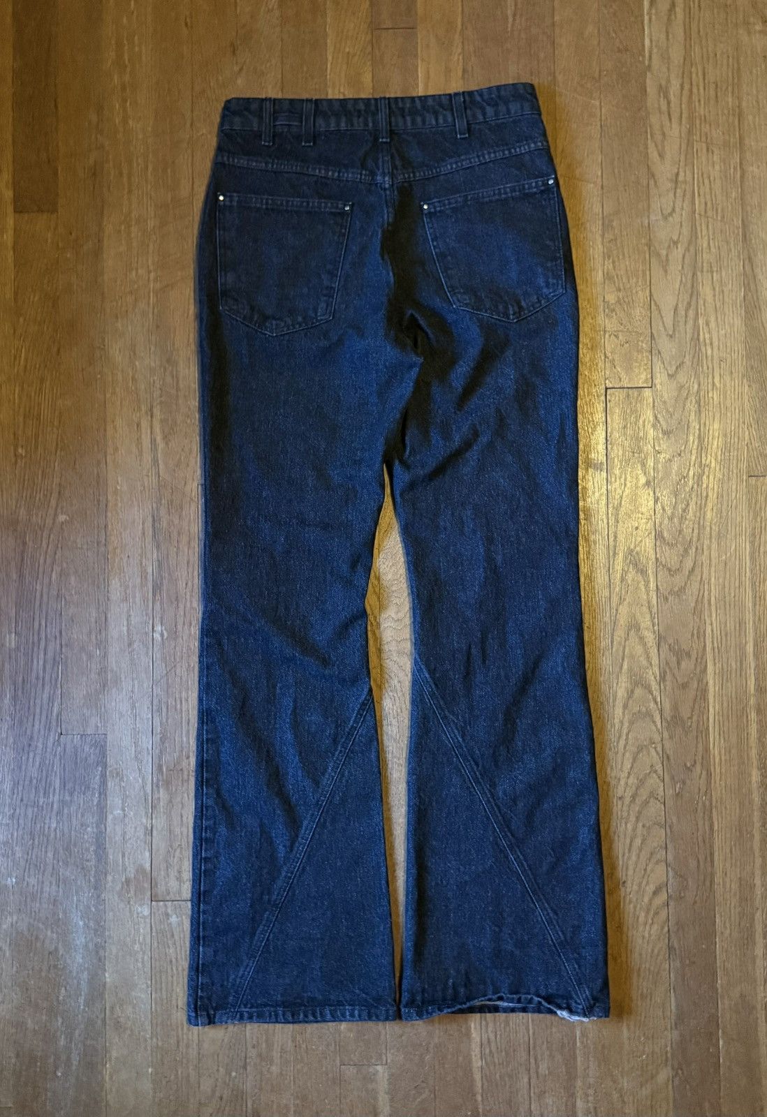 Heliot Emil HELIOT EMIL Black Eutrophic Jeans Size US 32 / EU 48 - 5 Thumbnail