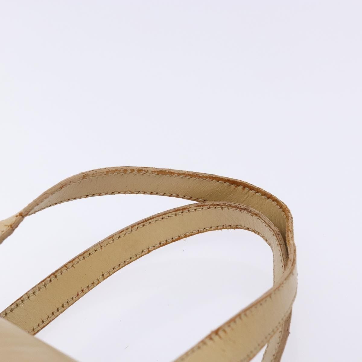 Celine CELINE Hand Bag Leather Beige Gold Size ONE SIZE - 8 Thumbnail