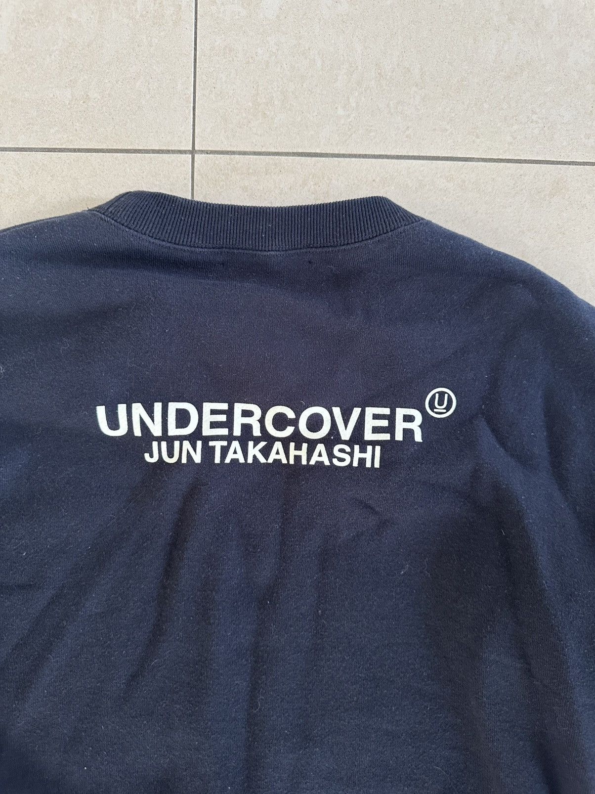 Undercover Undercover Jun Takahashi Fallen Man Sweater Black Size 4 Size US L / EU 52-54 / 3 - 3 Thumbnail