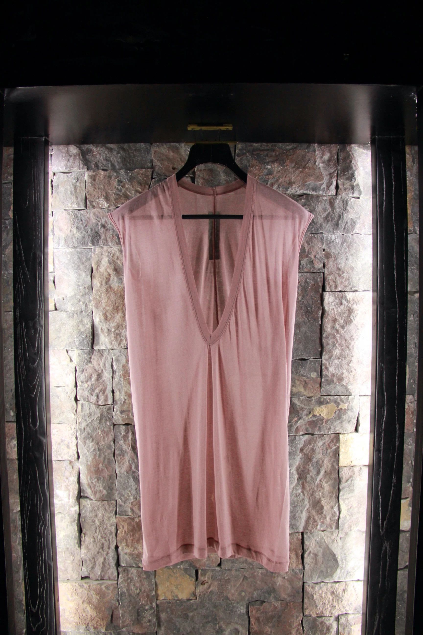 Rick Owens Rick Owens Pink Tank Top Men m Size US M / EU 48-50 / 2 - 1 Thumbnail