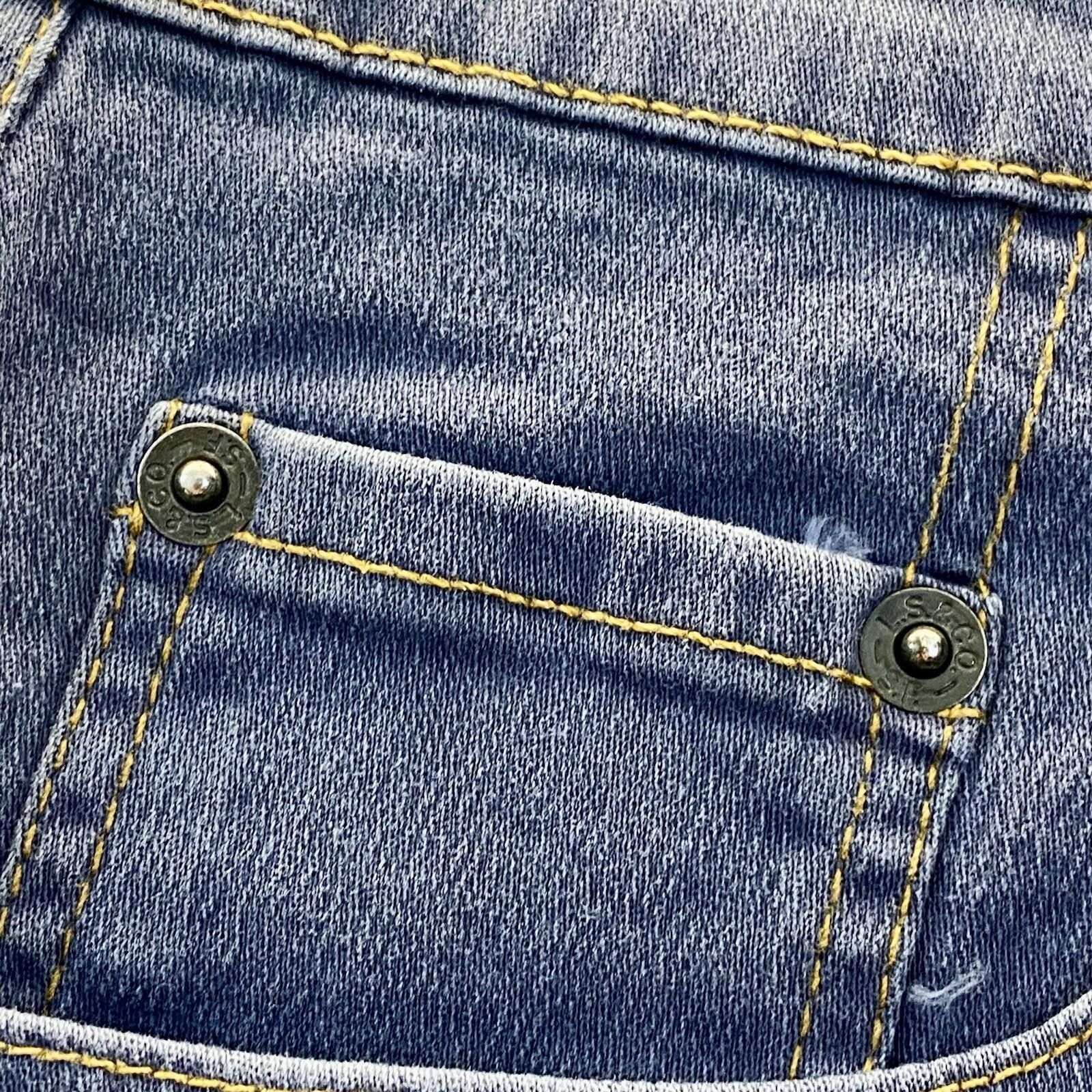 Levi's NWT LEVI'S 498 Blue Skinny Jeans 30x30 Vintage Made in Italy Size 30" / US 8 / IT 44 - 8 Thumbnail