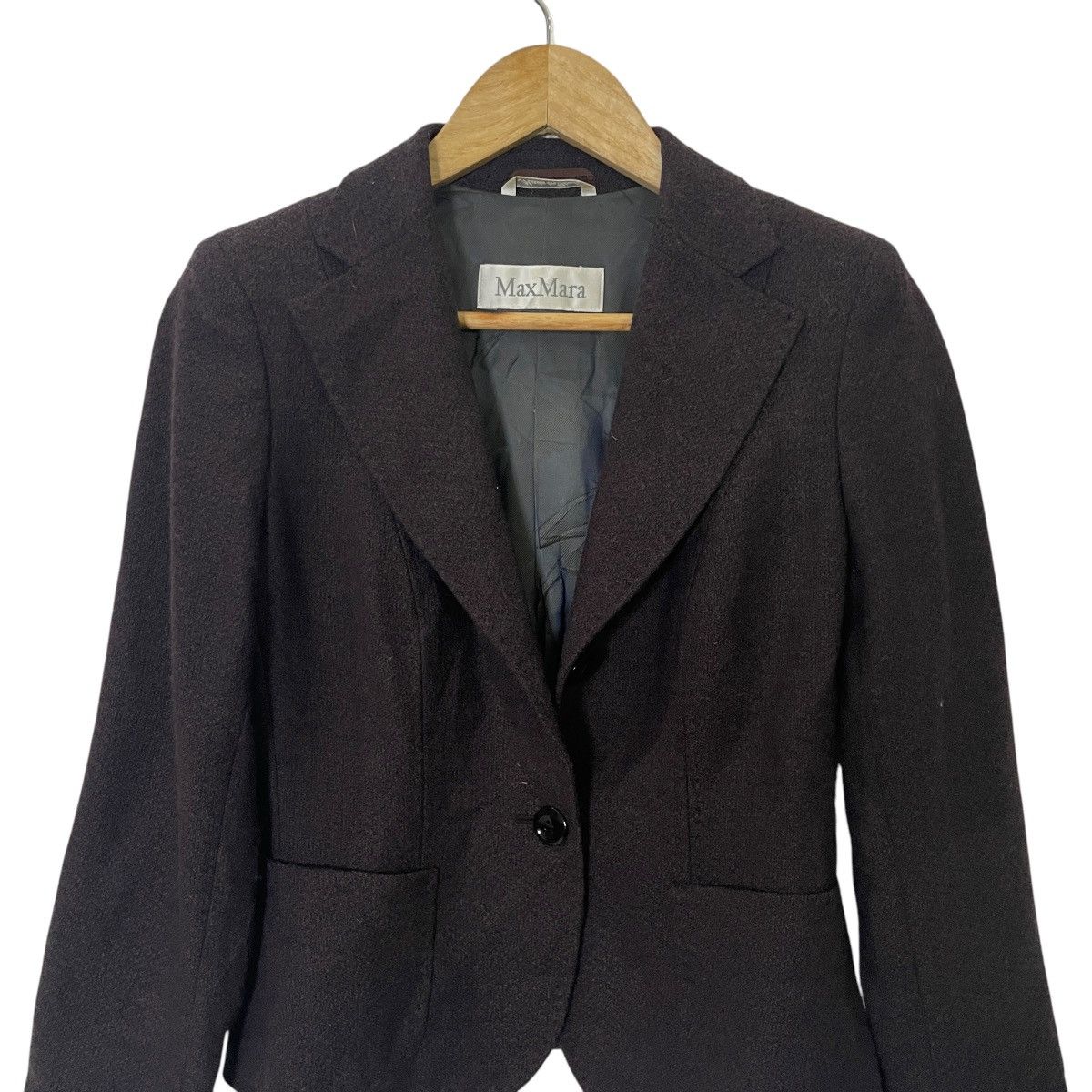 Max Mara Vintage Max Mara Coat Jacket Size M / US 6-8 / IT 42-44 - 2 Thumbnail