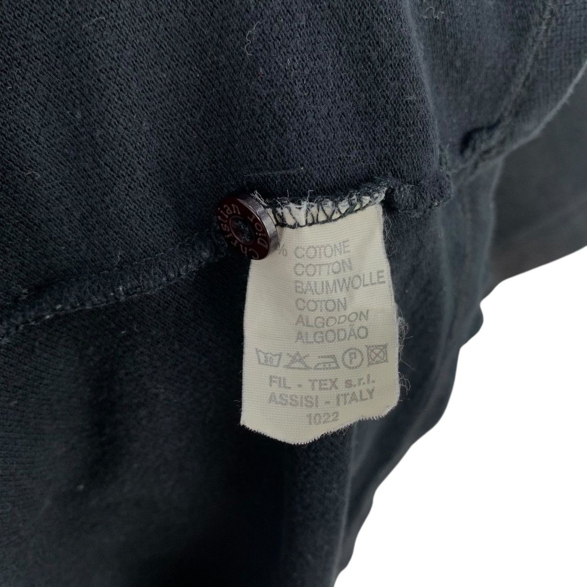 Christian Dior Monsieur Vintage CHRISTIAN DIOR C ITALY Embroidered LogoCollar Tshirt Size US S / EU 44-46 / 1 - 7 Thumbnail