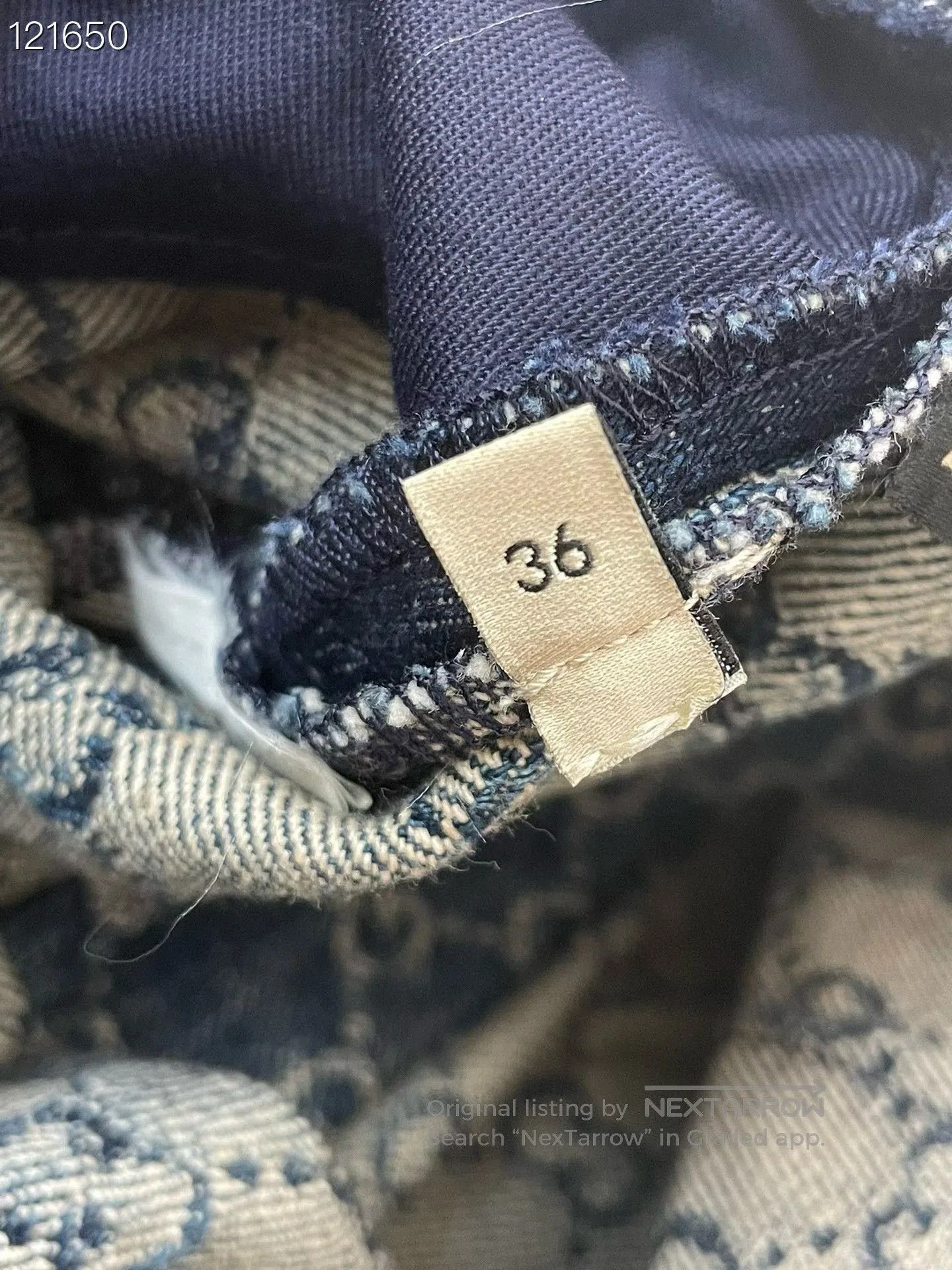 Gucci Gucci 080397 D946 Denim Skirt. Size 35" - 4 Thumbnail