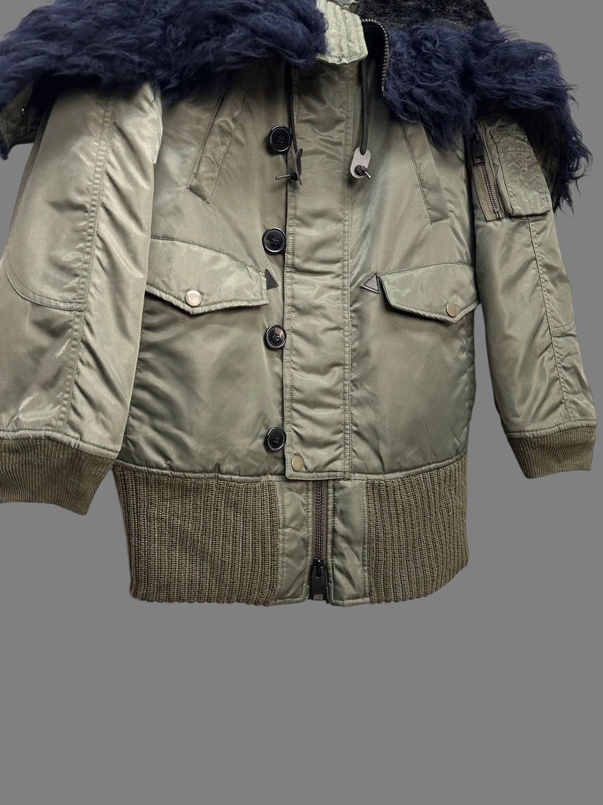 Other Y2K MA1 Retro MILITARY MENS GOA Bomber Jacket Fur M Size US M / EU 48-50 / 2 - 7 Thumbnail