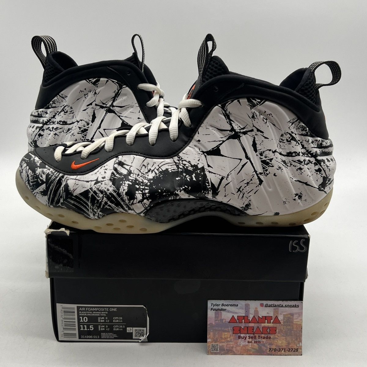 Nike Air Foamposite one shattered backboard Size US 10 / EU 43 - 1 Thumbnail