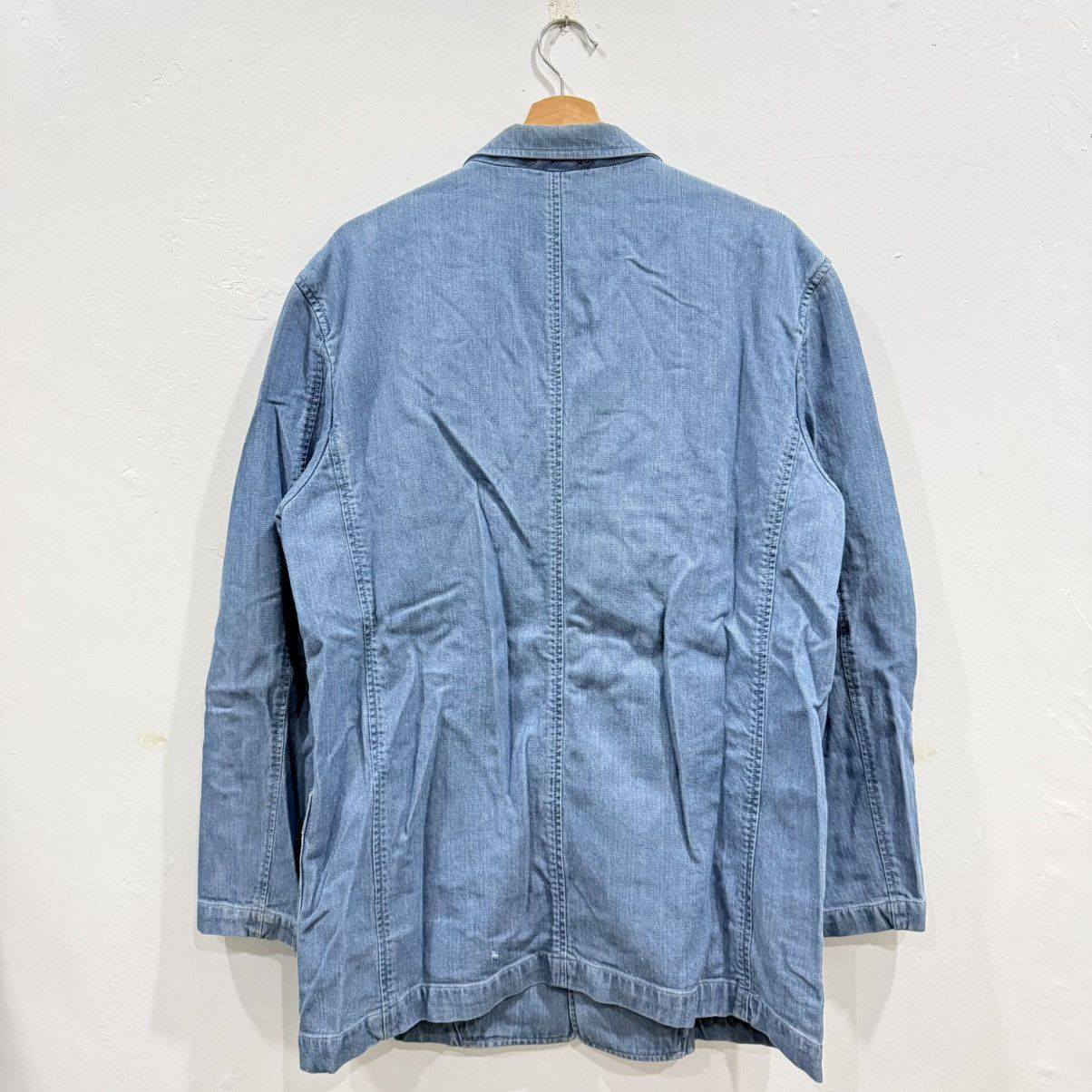 MCM MCM Legere Denim Casual Blazer Size US L / EU 52-54 / 3 - 2 Thumbnail