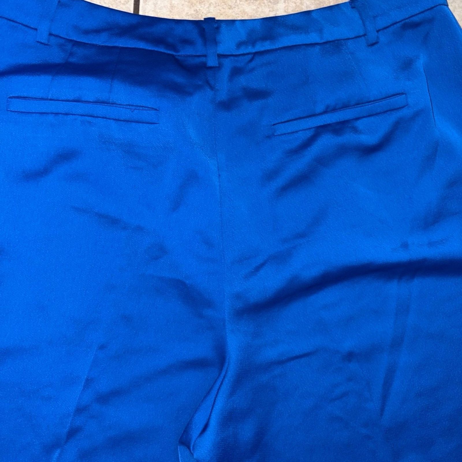 Polo Ralph Lauren Polo Ralph Lauren women size 18 royal blue pleaded trousers Size 40" / US 18 - 8 Thumbnail