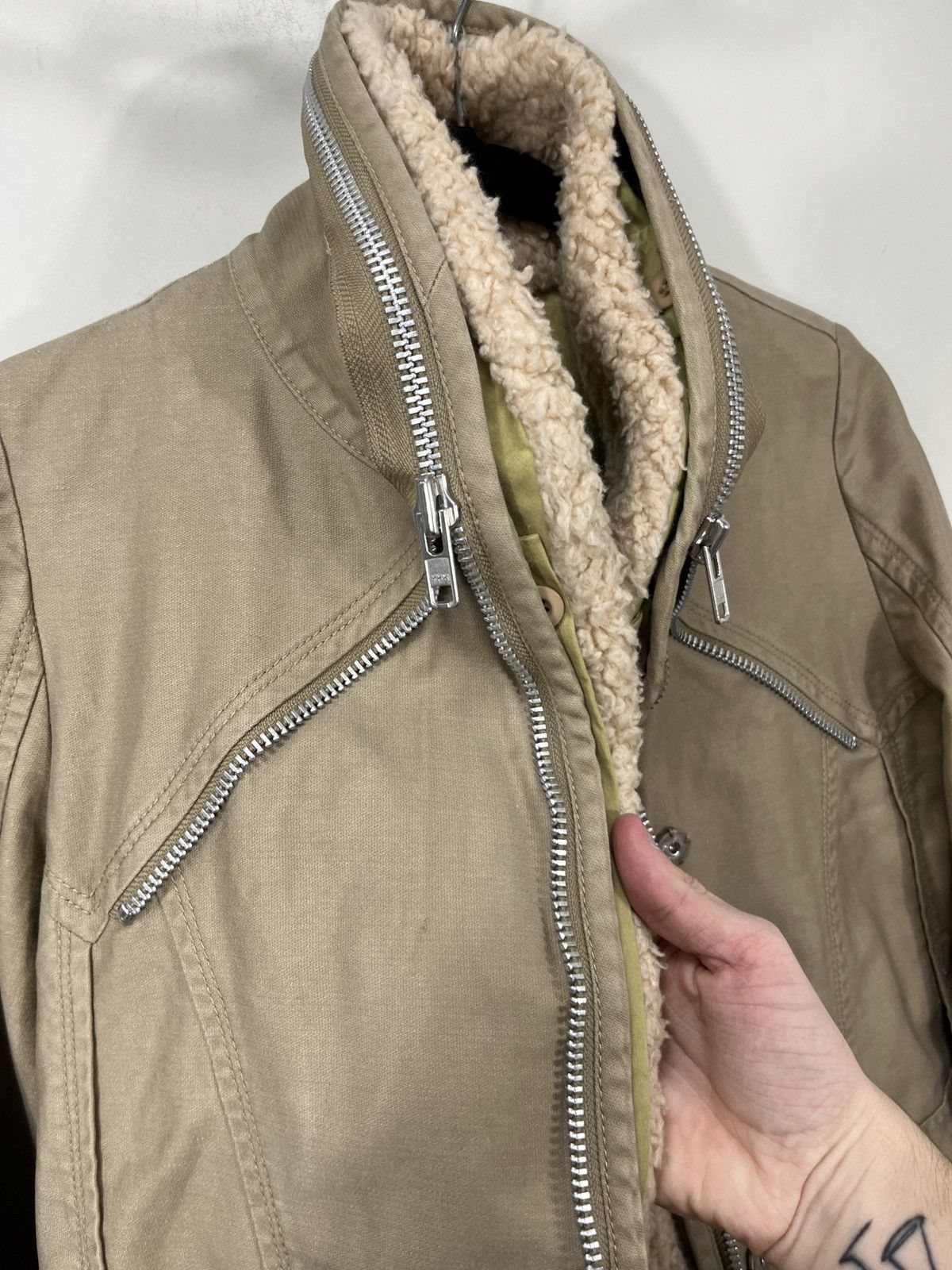Beams Plus Ray Beams Vintage 2 in 1 Very Rare Zip Avant Garde Jacket Size M / US 6-8 / IT 42-44 - 6 Thumbnail