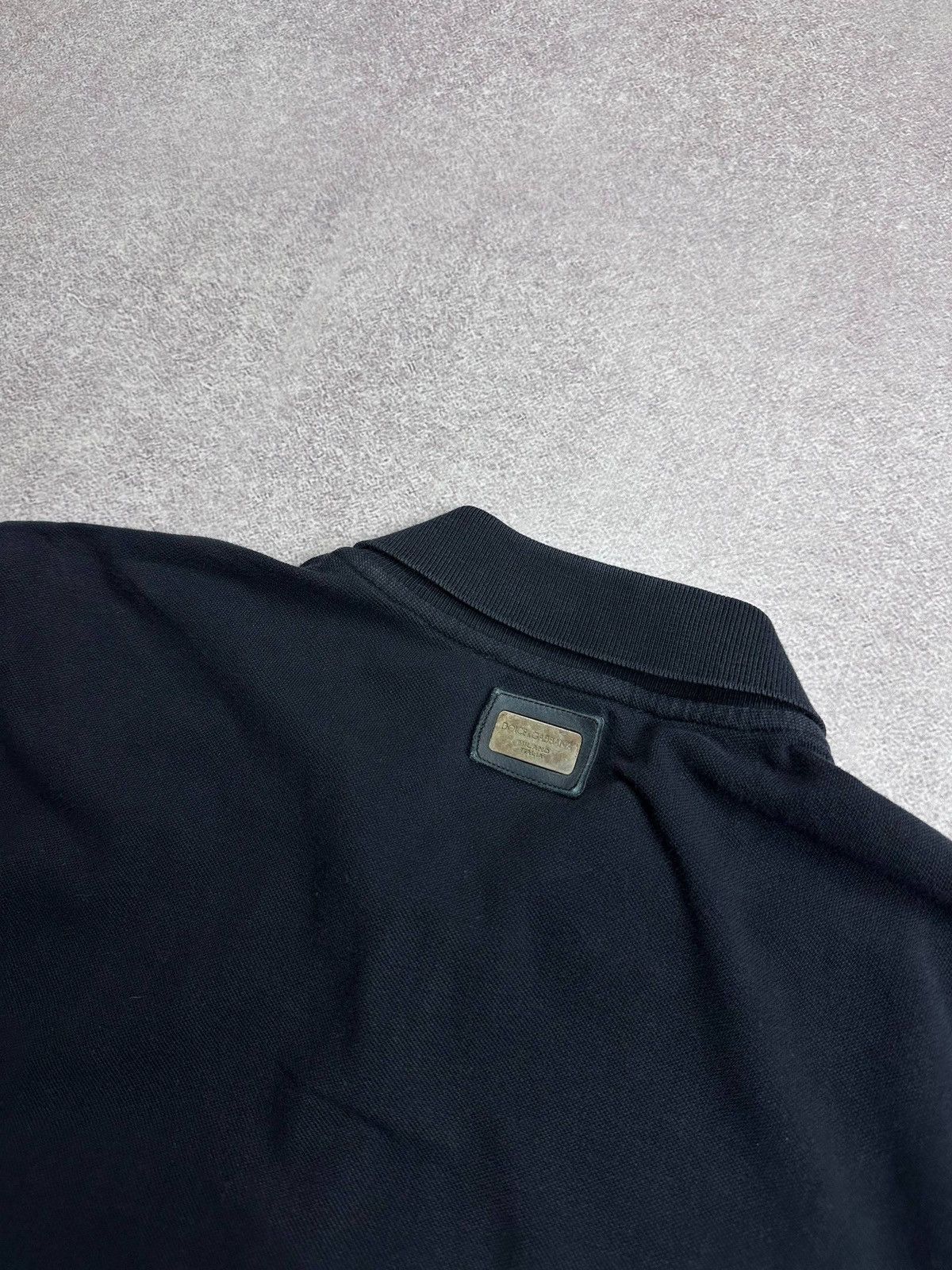 Dolce & Gabbana Vintage Dolce & Gabbana Metal Logo Polo Shirt Rare M Size US M / EU 48-50 / 2 - 5 Thumbnail