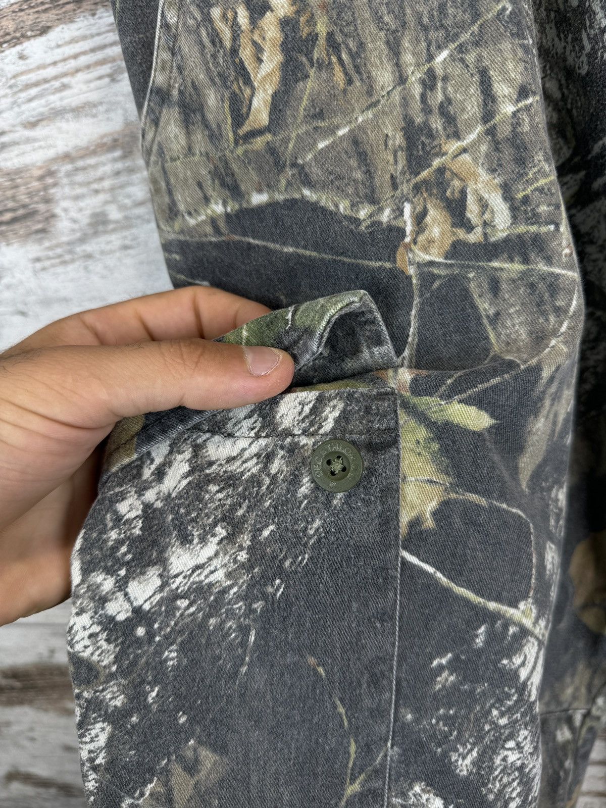 Realtree × Vintage Mens Vintage Realtree cargo baggy pants Carhartt style y2k Size US 36 / EU 52 - 8 Thumbnail