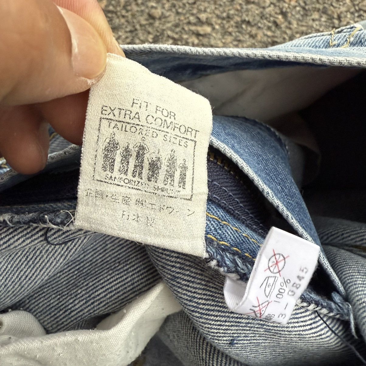 Lee VINTAGE LEE RIDER PAINT FADED JEAN DENIM PANTS Size US 32 / EU 48 - 14 Thumbnail