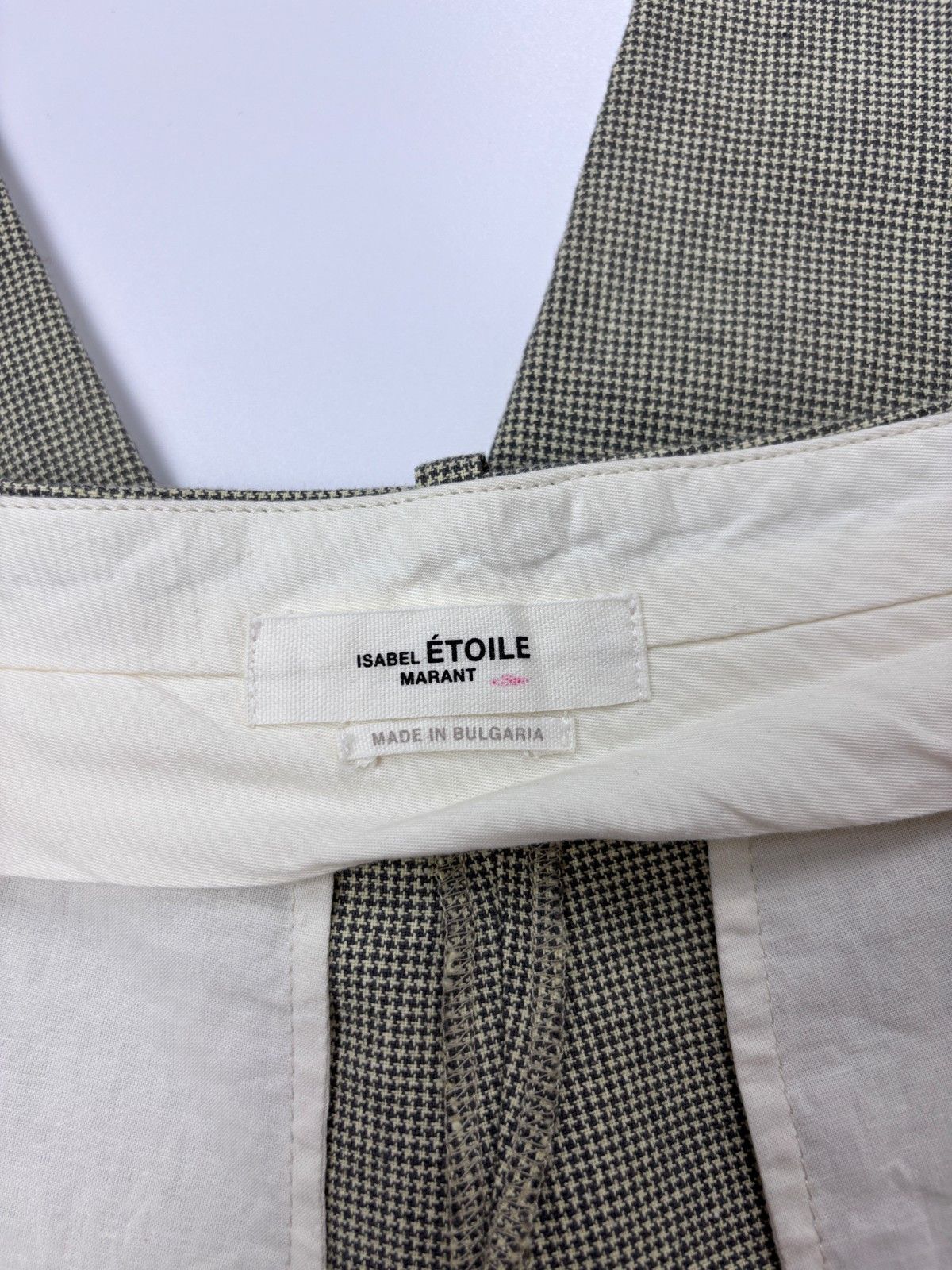 Isabel Marant Etoile Isabel Marant Etoile Houndstooth Pants Cotton Linen 36 Size 26" / US 2 / IT 38 - 9 Thumbnail