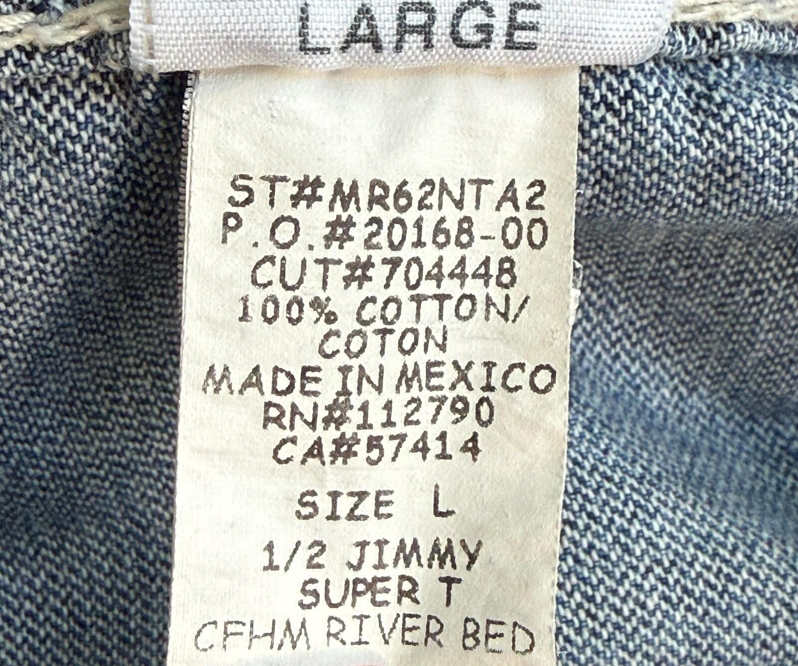 True Religion True Religion Jimmy Super T Denim Jacket Vintage Y2K Mens L Size US L / EU 52-54 / 3 - 8 Thumbnail