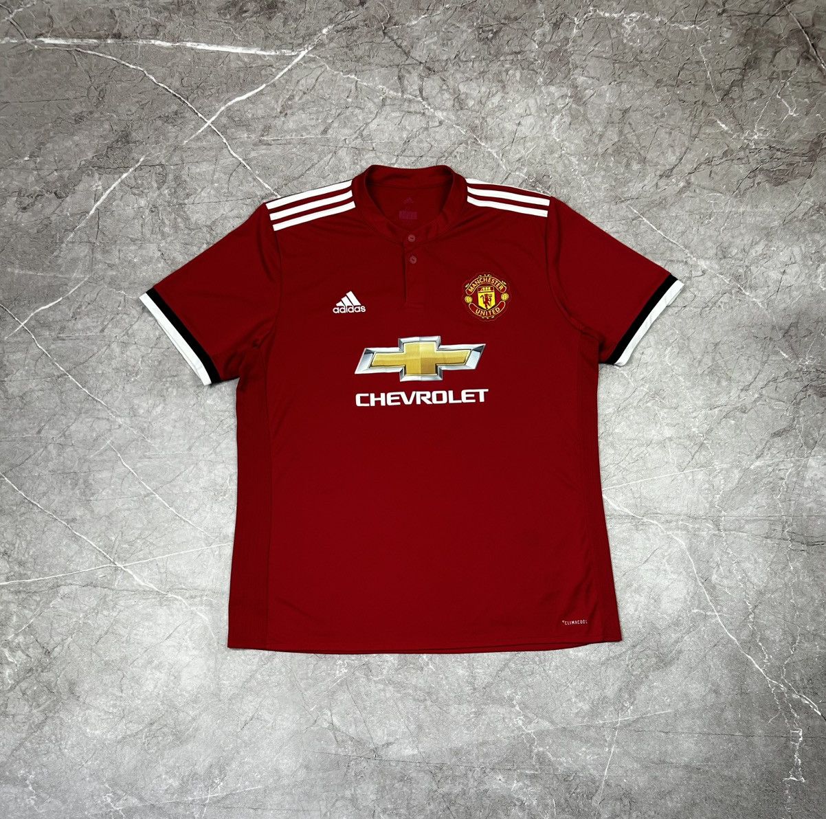 Adidas ADIDAS MANCHESTER UNITED 2018 LUKAKU FOOTBALL SOCCER JERSEY Size US XL / EU 56 / 4 - 1 Thumbnail