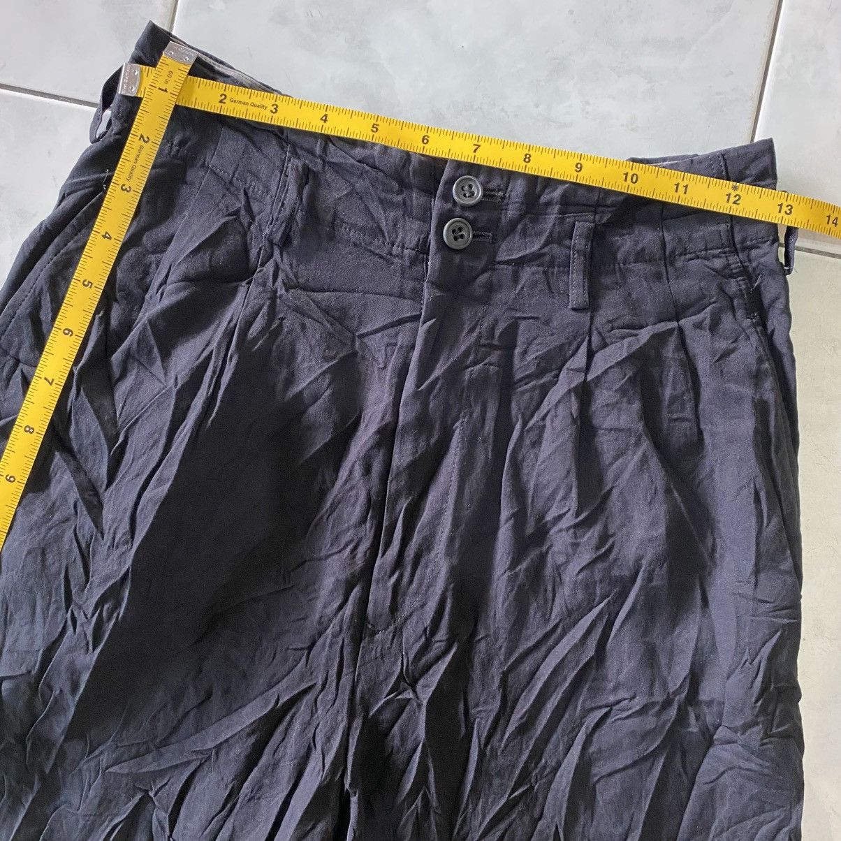 Yohji Yamamoto Y’s by Yohji Yamamoto Made In Japan Long Pants Designer Size US 26 / EU 42 - 14 Thumbnail