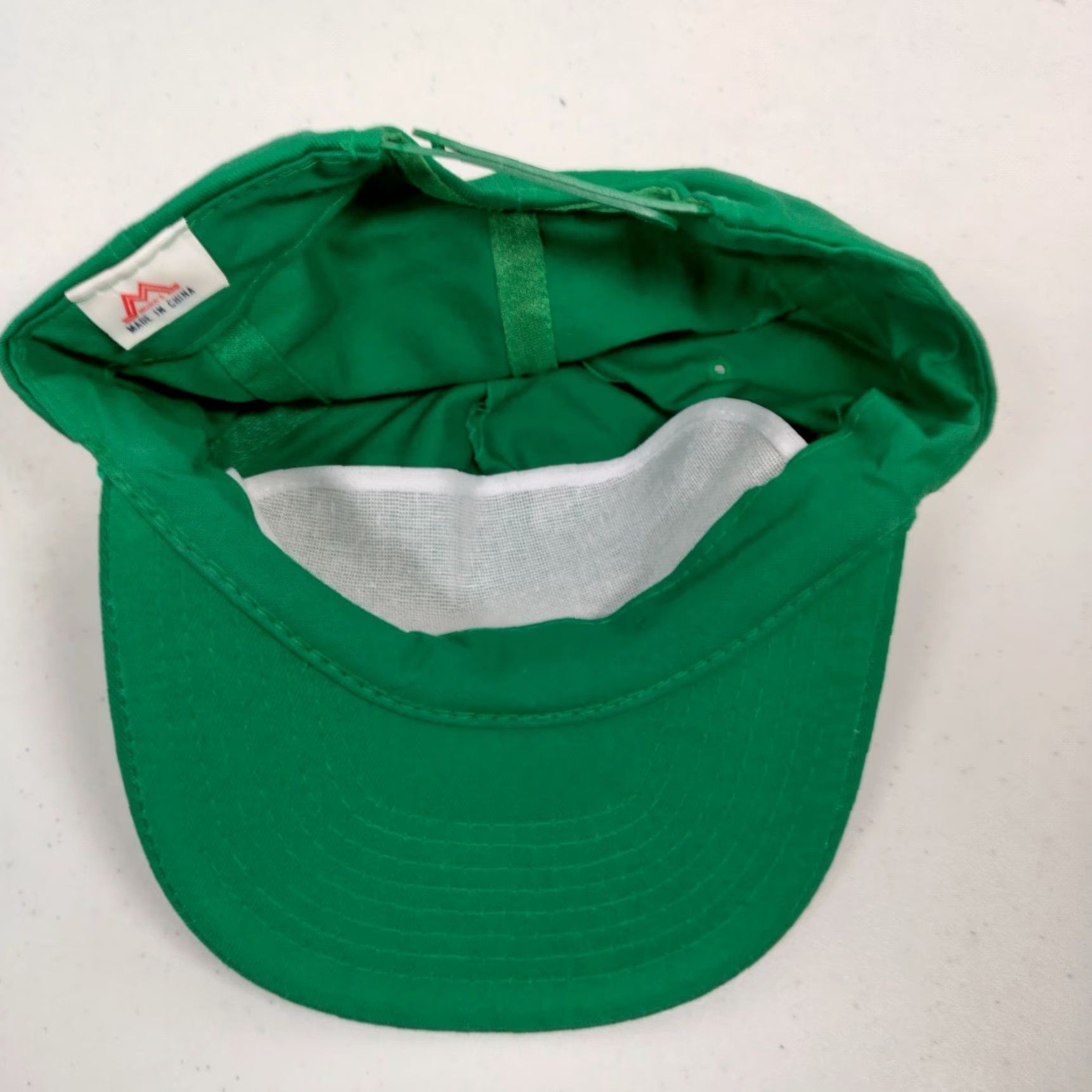 Vintage VINTAGE Farmer Baseball Cap Mens One Size Green Cotton Twill Farm Safety Day Camp 1997 Agriculture Farming Size ONE SIZE - 5 Thumbnail