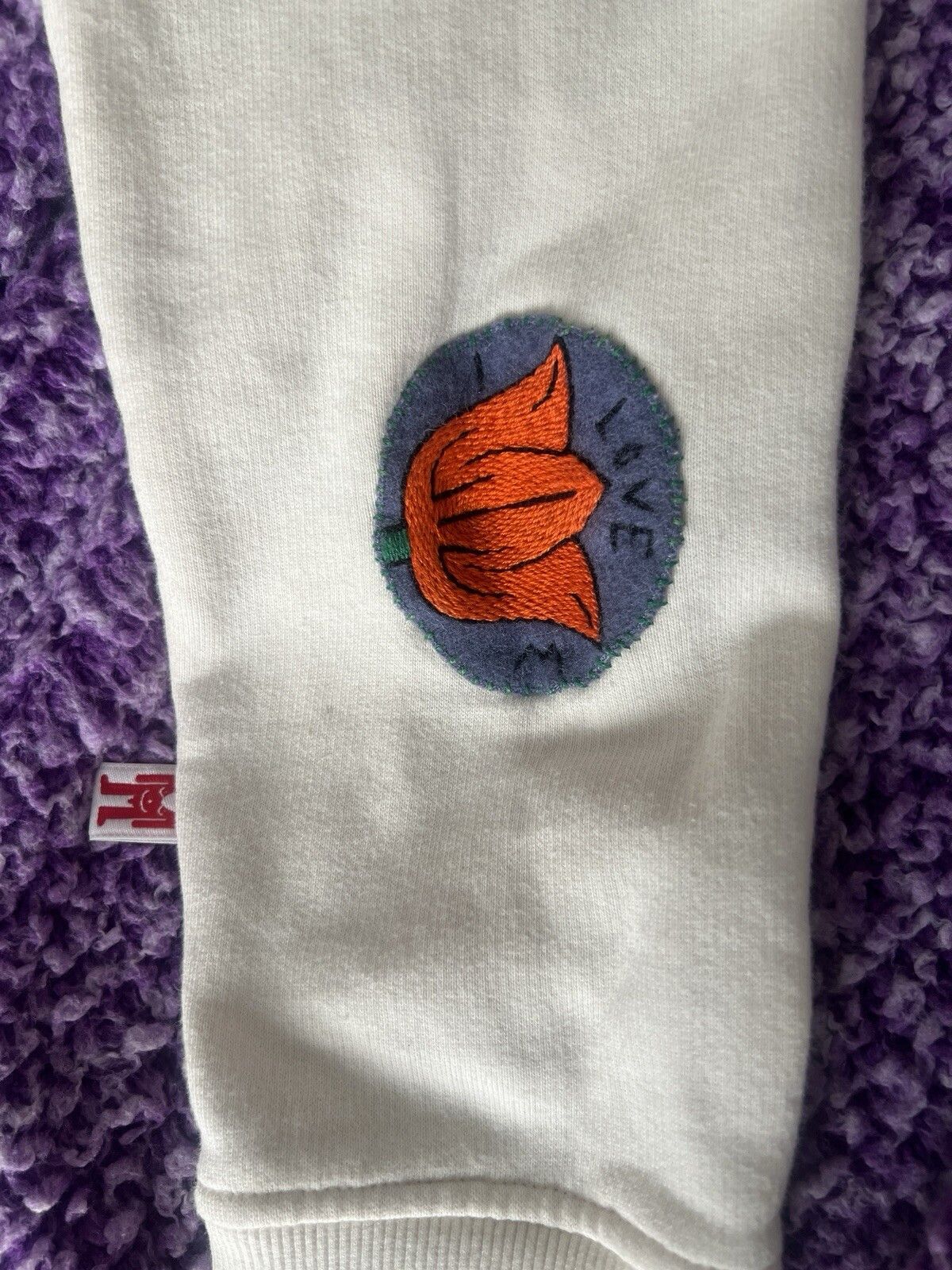 Walter Van Beirendonck Dream The World Awake Sweater With Appliques Size US L / EU 52-54 / 3 - 13 Thumbnail