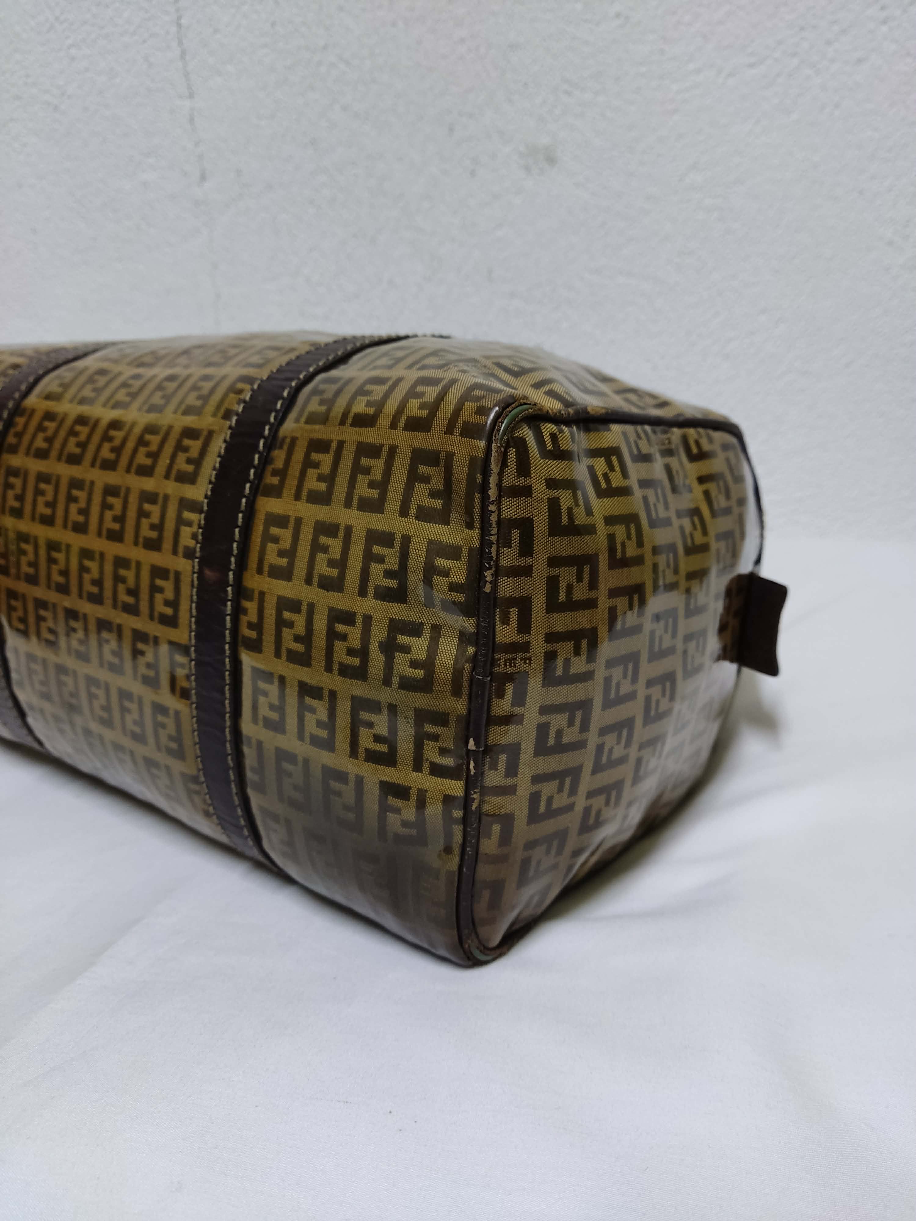 Fendi Authentic FENDI Zucchino Mini Bostan Bag Handbag Size ONE SIZE - 12 Thumbnail