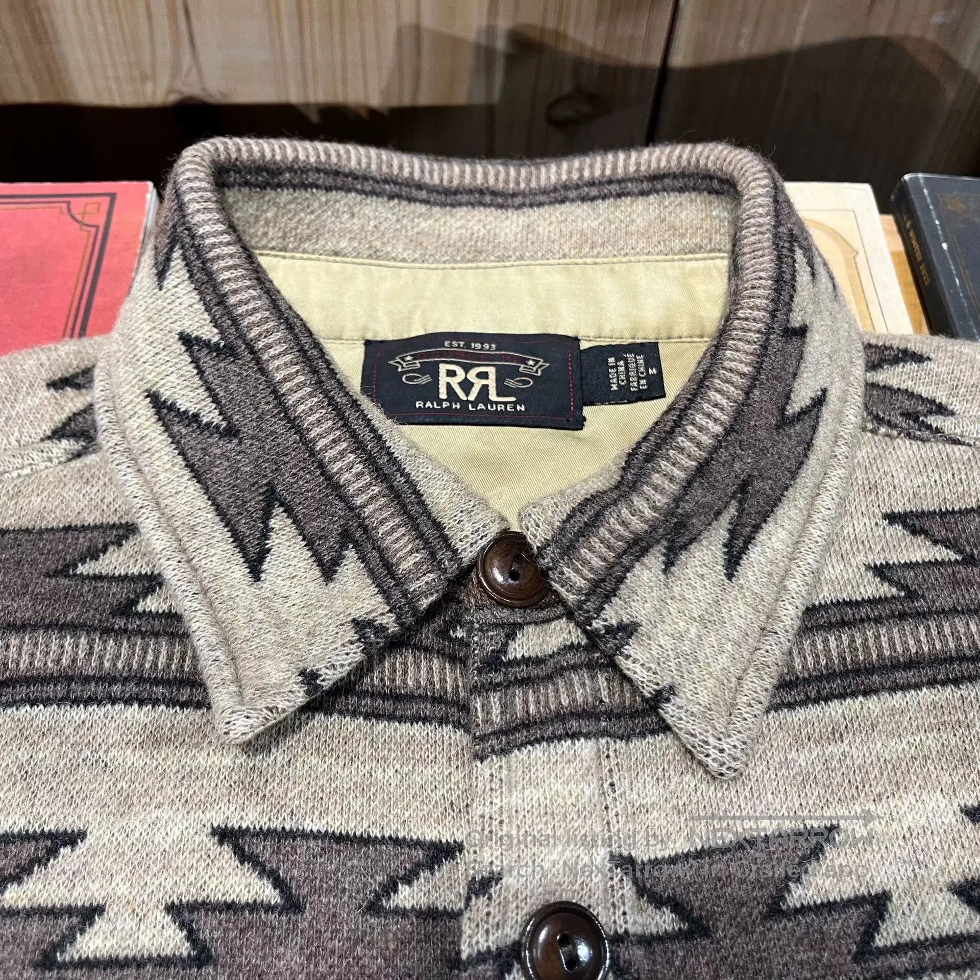 RRL Ralph Lauren southwest patterned wool shirt by rrl. Size US M / EU 48-50 / 2 - 4 Thumbnail