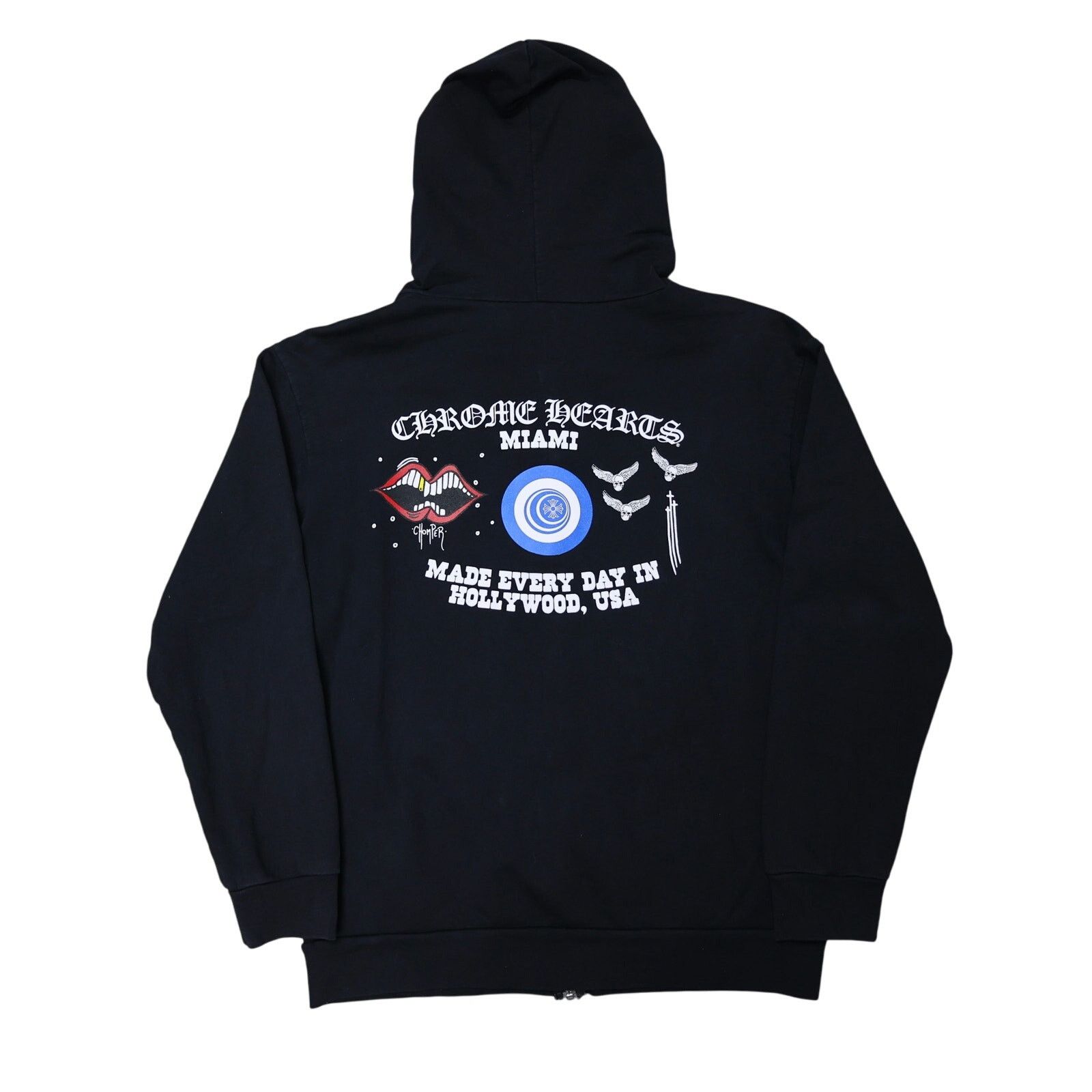 Chrome Hearts Chrome Hearts Matty Boy Miami Exclusive Zip Up Hoodie Size US XL / EU 56 / 4 - 2 Thumbnail