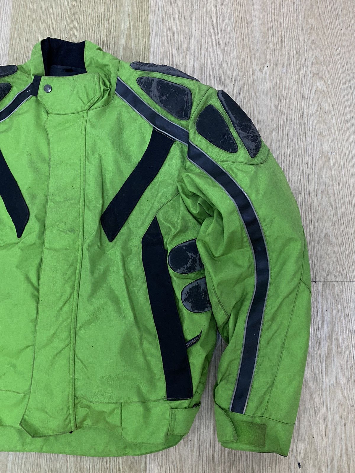 Japanese Brand Forza International Patch Leather Motorcycle Hear Jacket Size US L / EU 52-54 / 3 - 3 Thumbnail