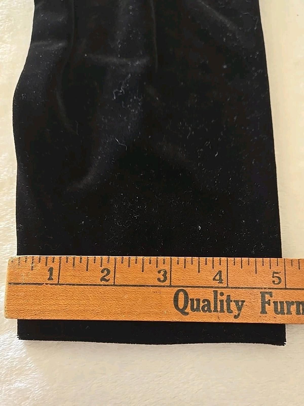 Eileen Fisher Eileen Fisher Black Stretchy Velvet Ankle Leggings Sz XL Size 40" / US 18 - 7 Thumbnail