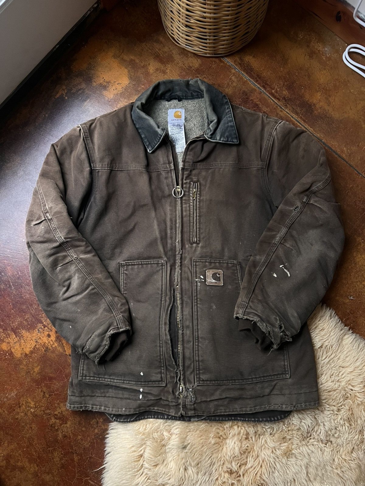 Carhartt Vintage Carhartt Blanket Lined Jacket Size US M / EU 48-50 / 2 - 1 Thumbnail