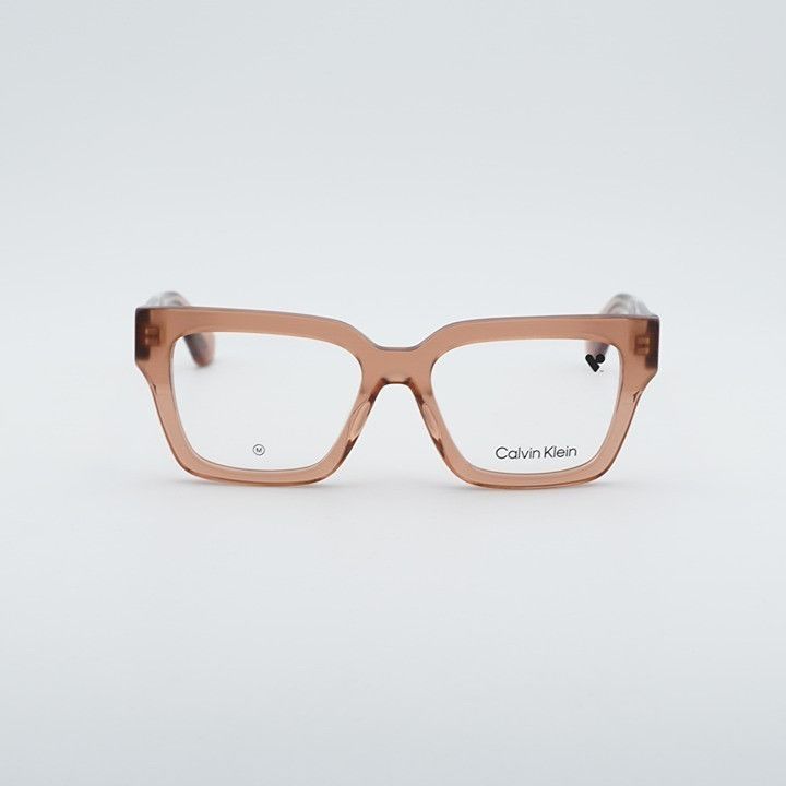 Calvin Klein Calvin Klein CK24526 278 Eyeglasses Light Brown 52mm Square Size ONE SIZE - 6 Thumbnail