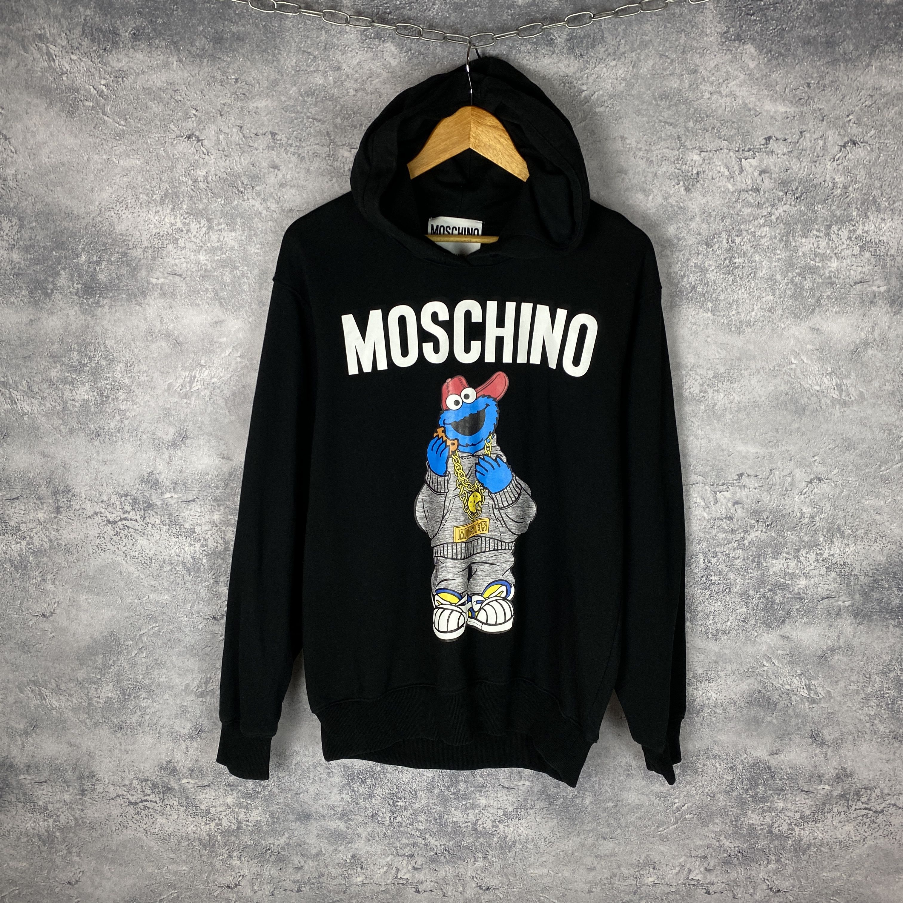 Moschino Moschino Couture Sesame Street Hoodie Men's Size USA 6 Size US L / EU 52-54 / 3 - 1 Thumbnail